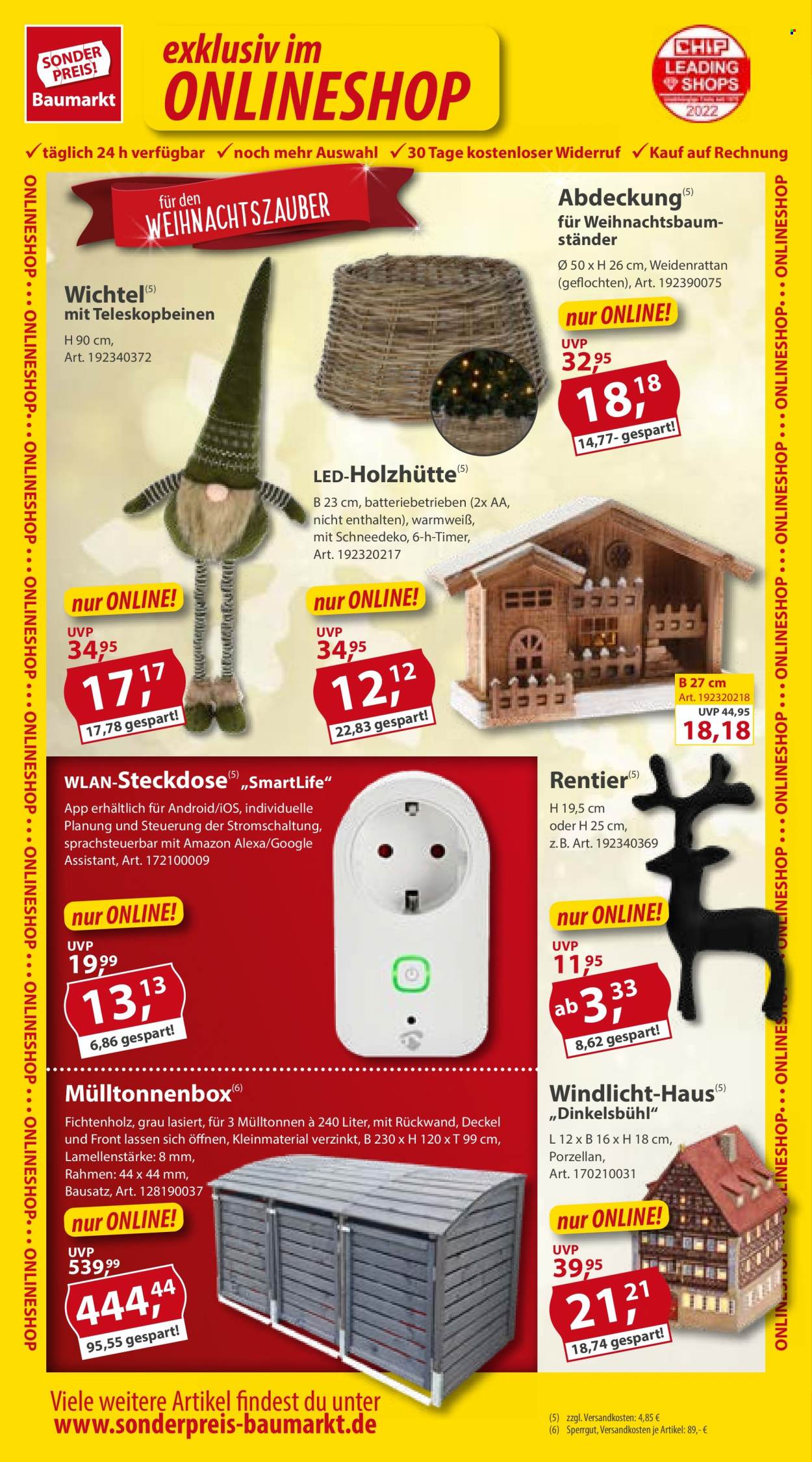 Sonderpreis-Baumarkt Prospekte  - 3.12.2022 - 9.12.2022. Seite 18