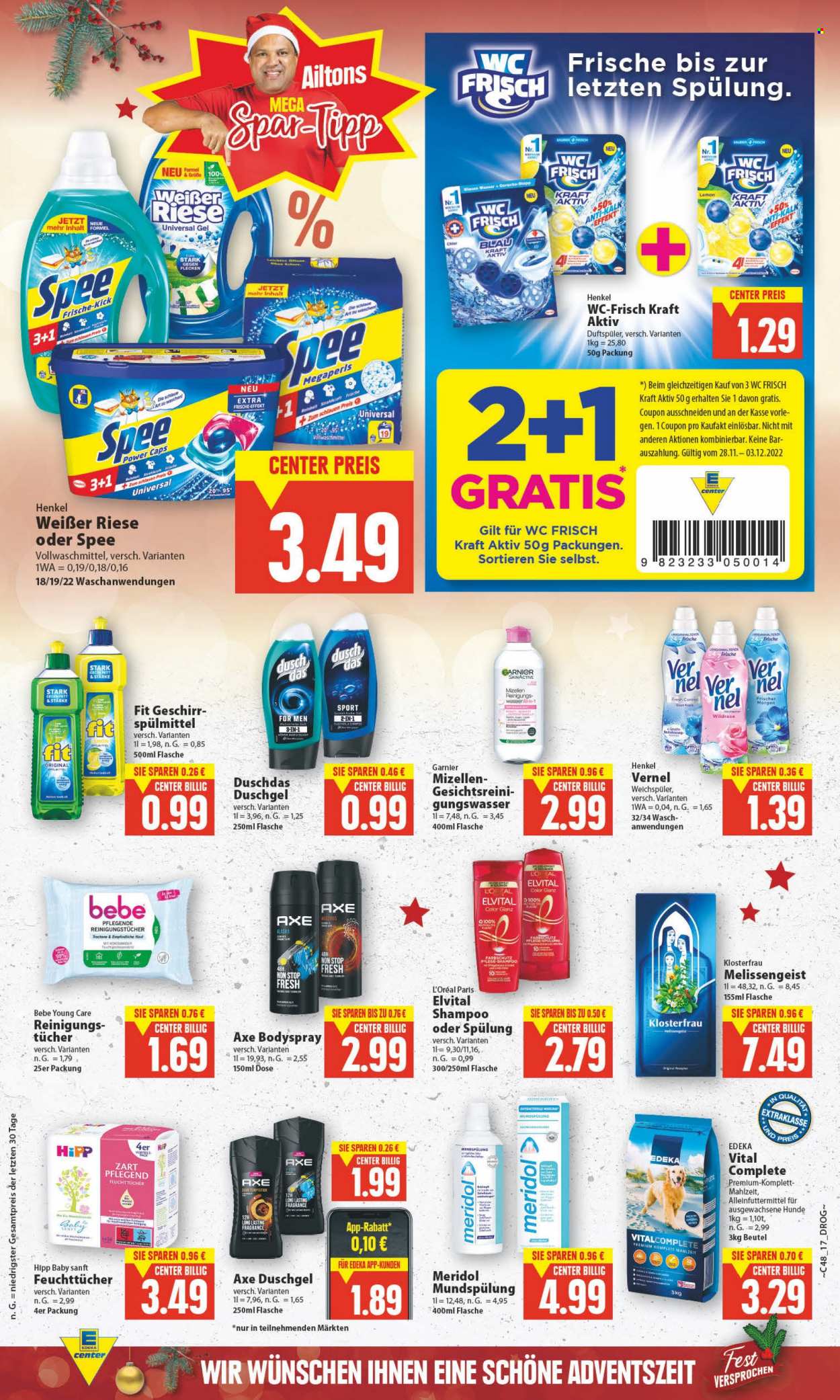 Edeka Prospekte  - 28.11.2022 - 3.12.2022. Seite 15