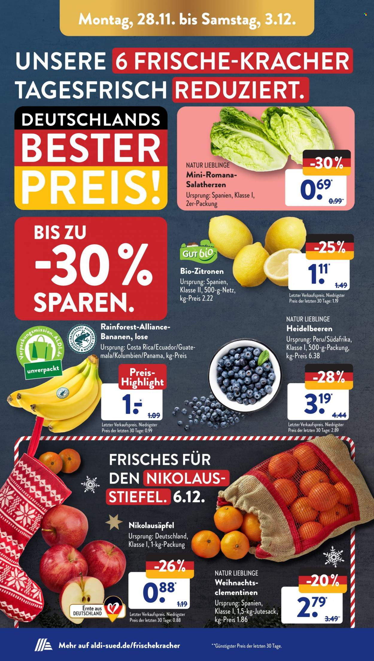 ALDI SÜD Prospekte  - 28.11.2022 - 3.12.2022. Seite 4