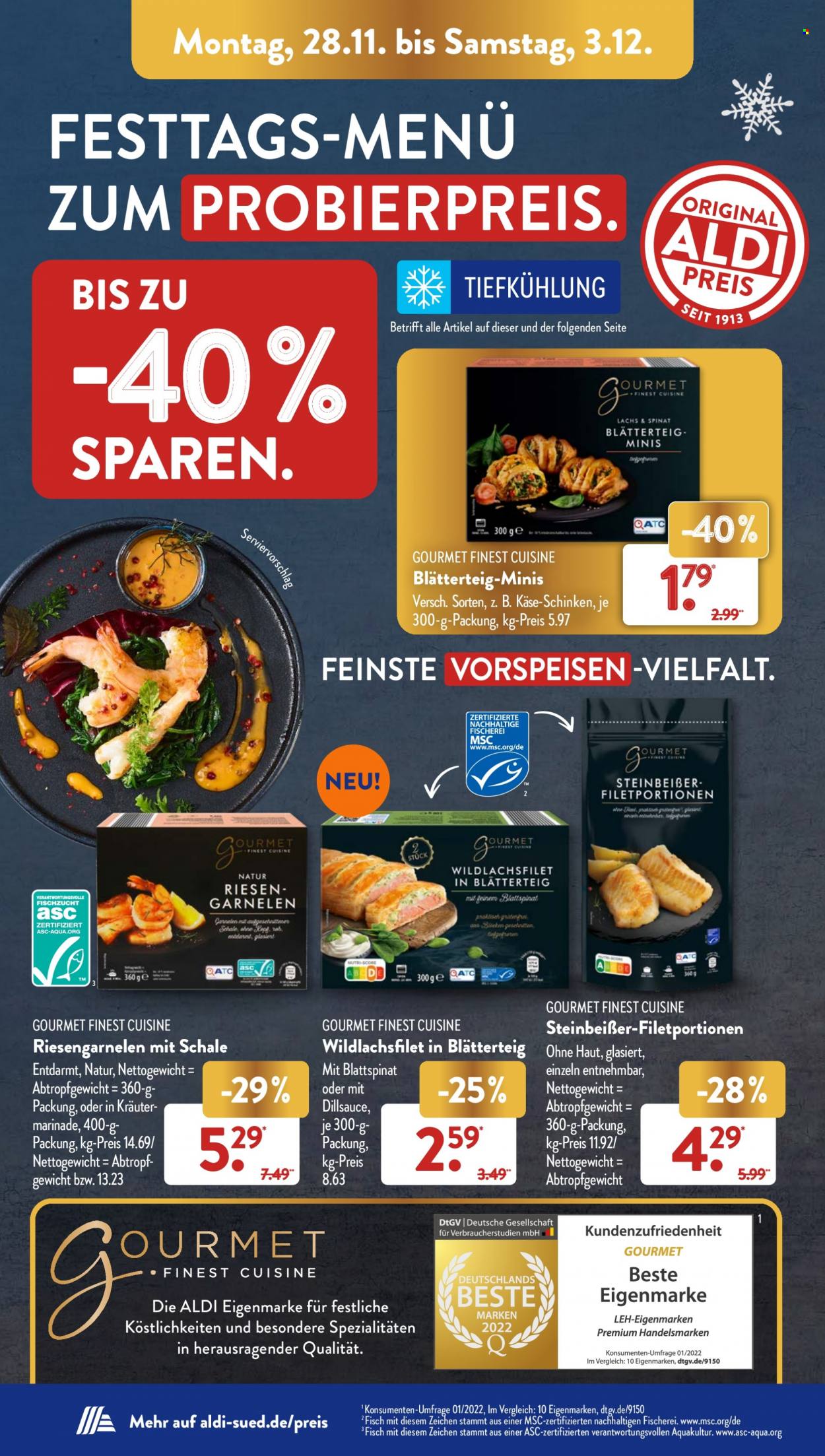 ALDI SÜD Prospekte  - 28.11.2022 - 3.12.2022. Seite 8