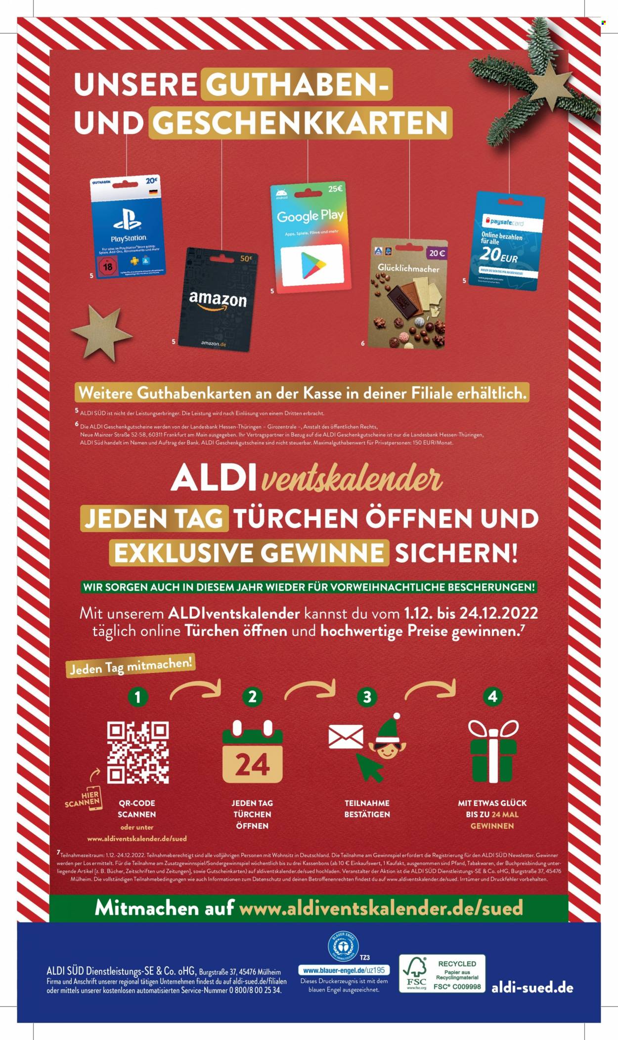 ALDI SÜD Prospekte  - 28.11.2022 - 3.12.2022. Seite 62
