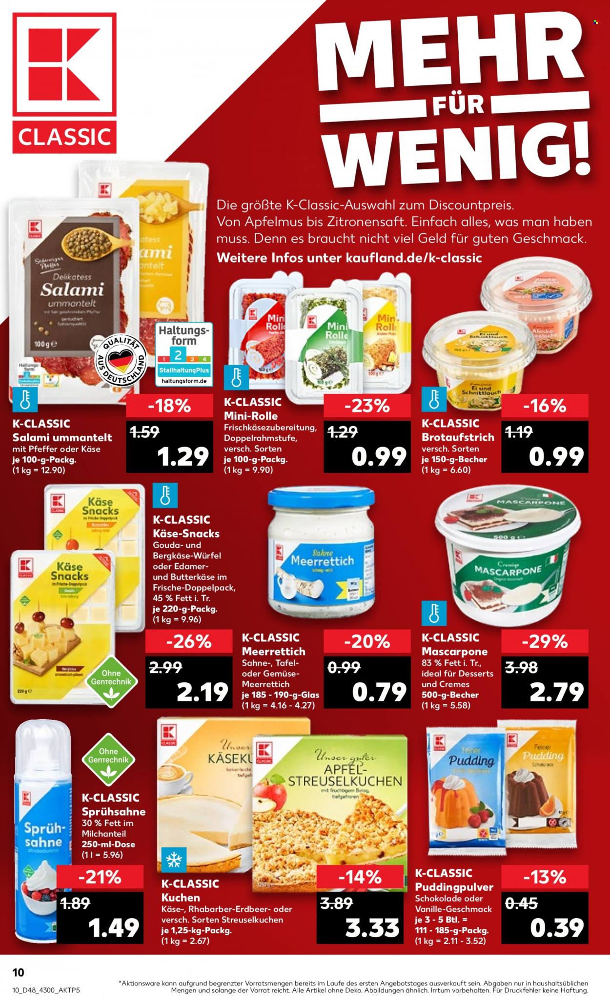 Kaufland Prospekte  - 1.12.2022 - 7.12.2022. Seite 10