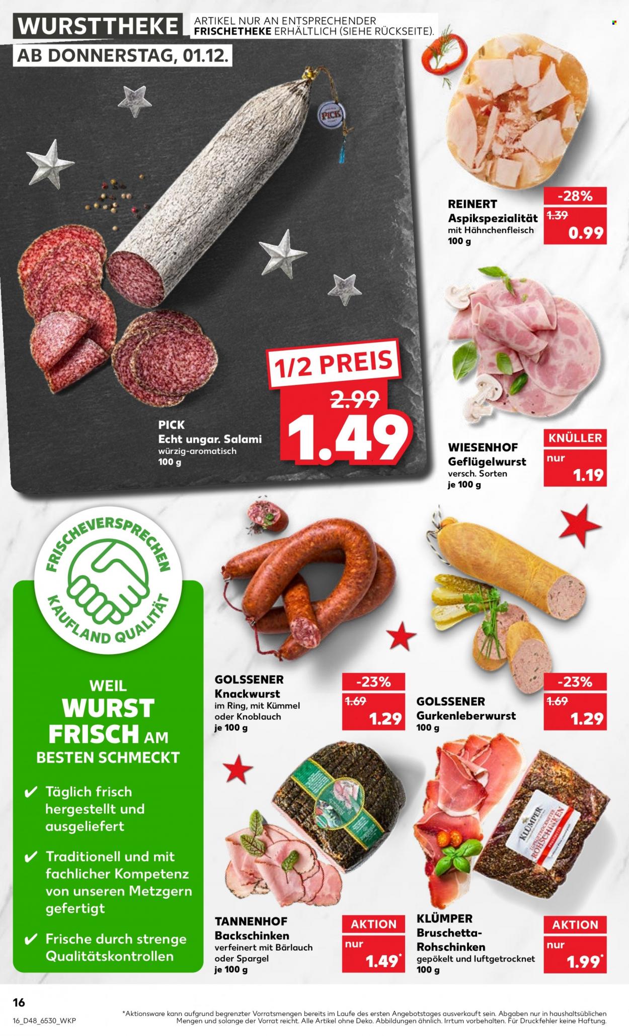 Kaufland Prospekte  - 1.12.2022 - 7.12.2022. Seite 16