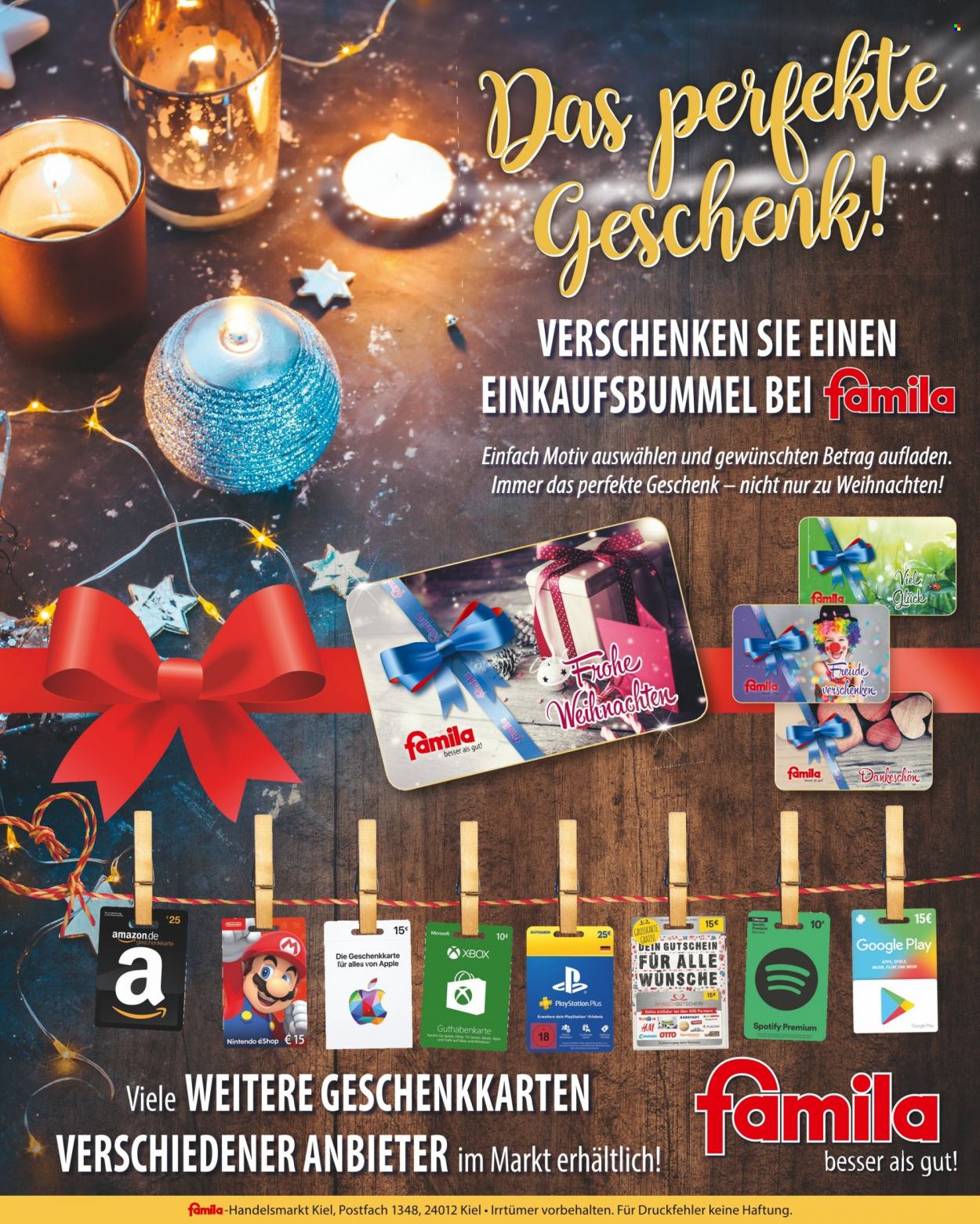 famila Prospekte  - 28.11.2022 - 10.12.2022. Seite 24