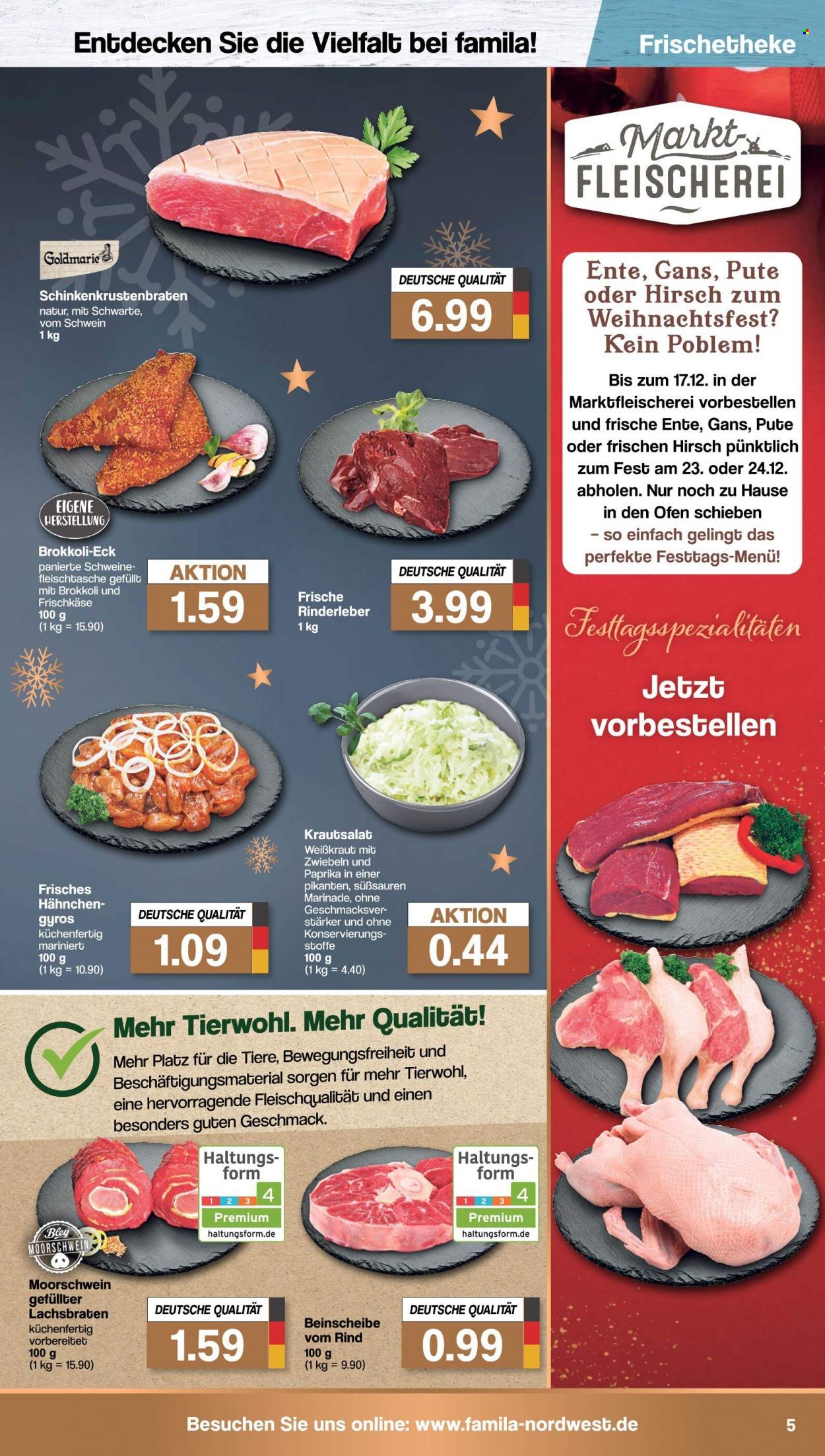 famila Prospekte  - 28.11.2022 - 3.12.2022. Seite 5