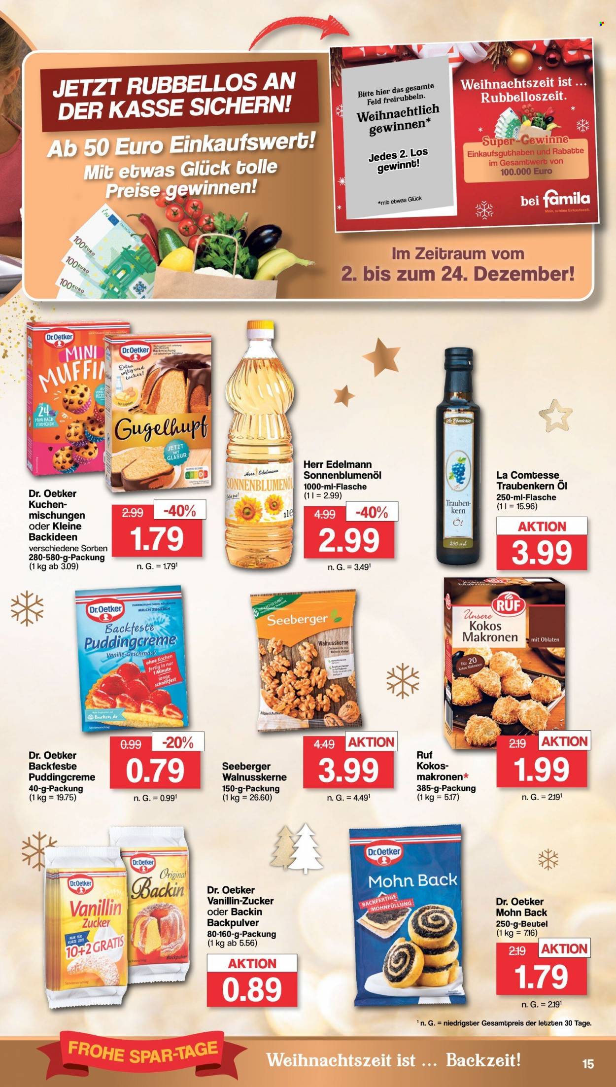 famila Prospekte  - 28.11.2022 - 3.12.2022. Seite 15
