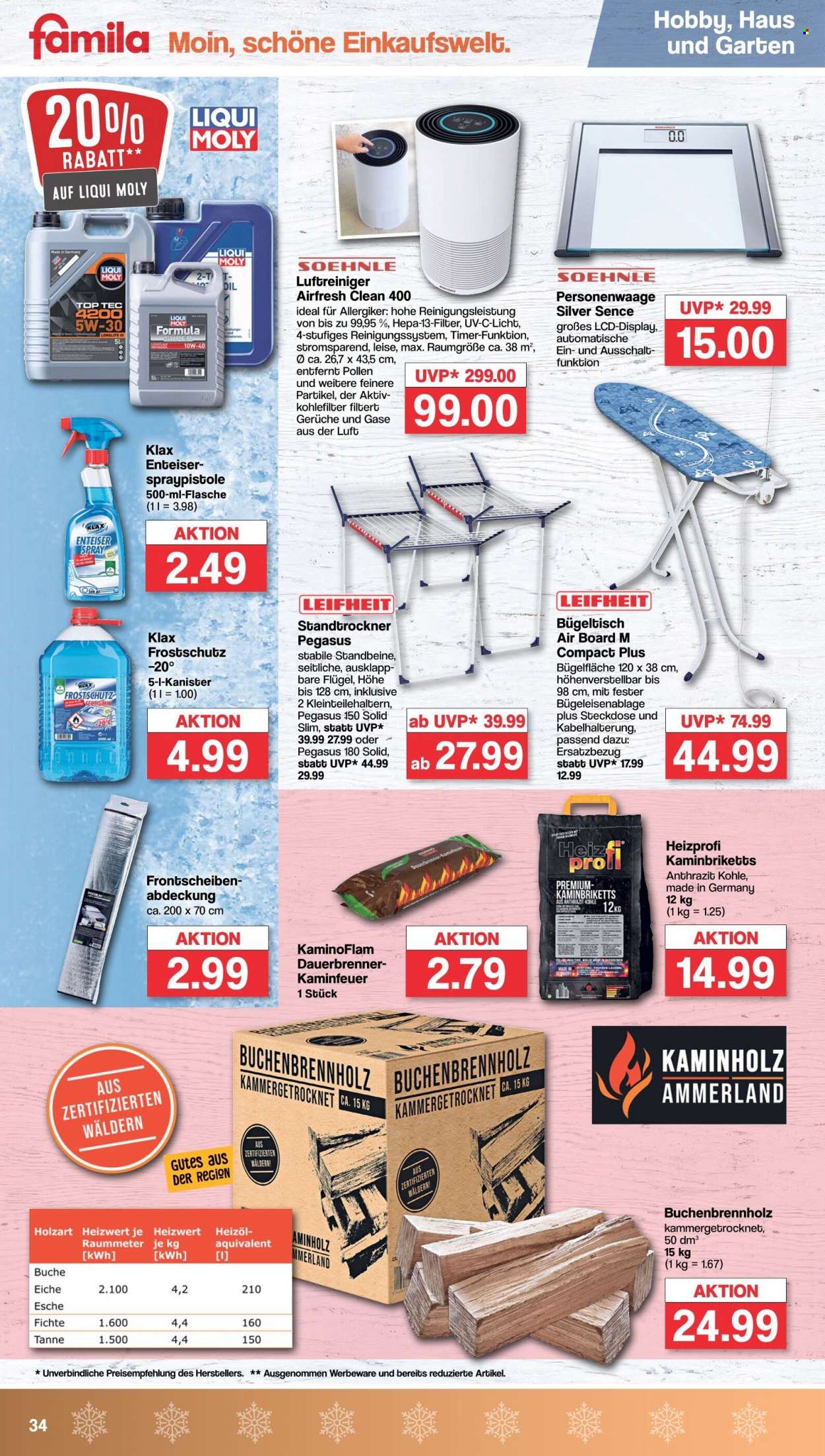 famila Prospekte  - 28.11.2022 - 3.12.2022. Seite 34