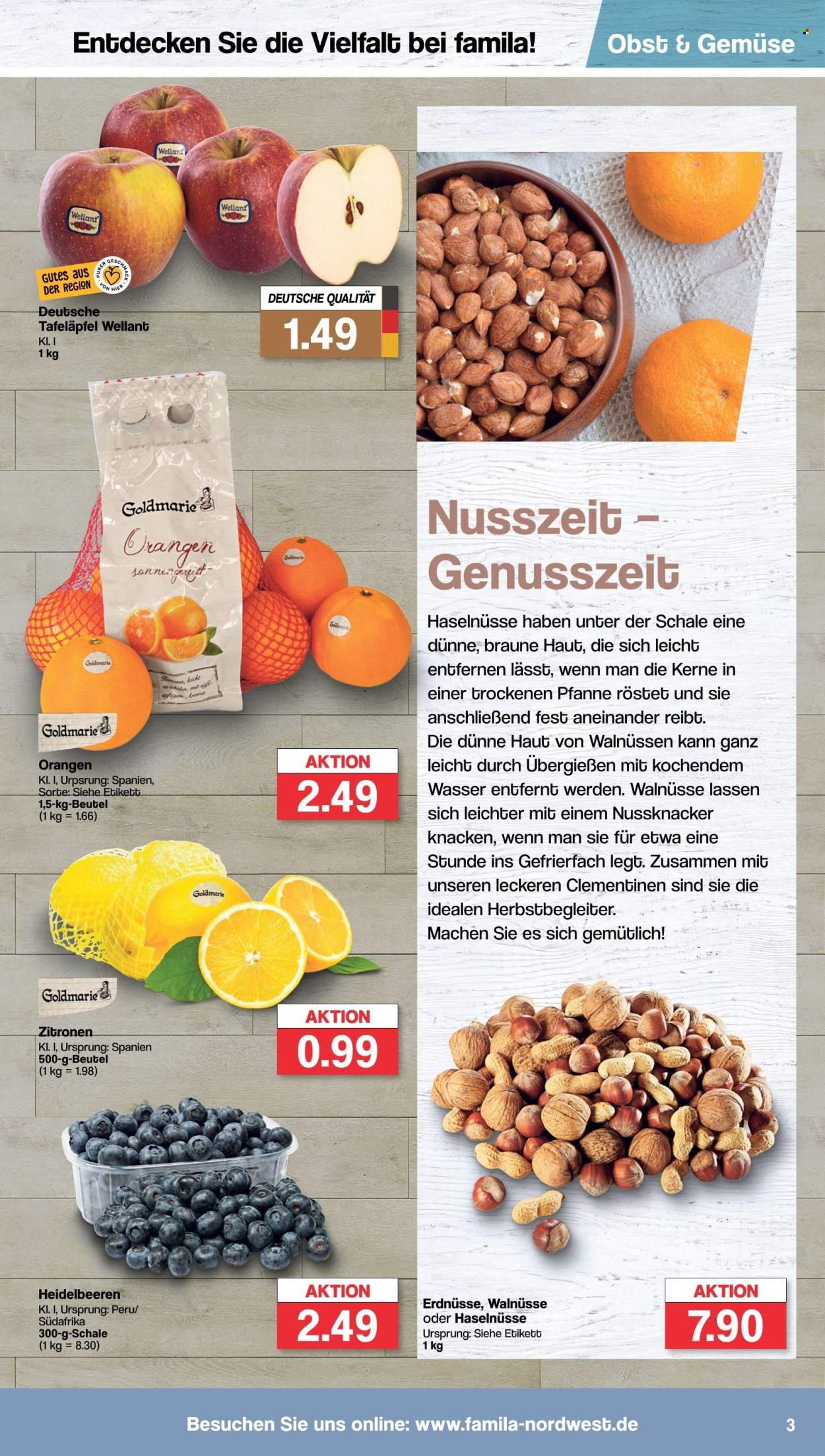 famila Prospekte  - 28.11.2022 - 3.12.2022. Seite 3