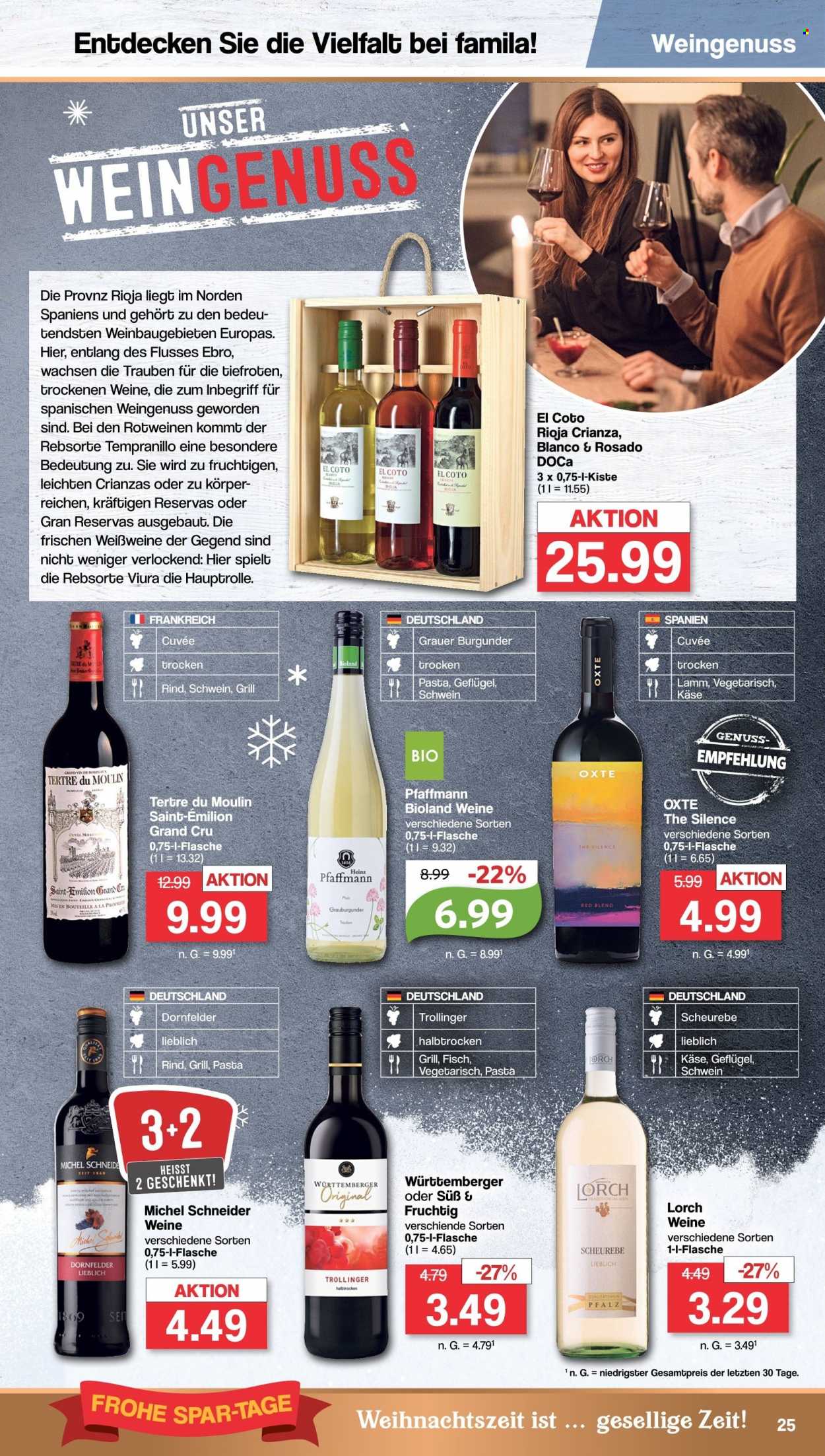 famila Prospekte  - 28.11.2022 - 3.12.2022. Seite 25