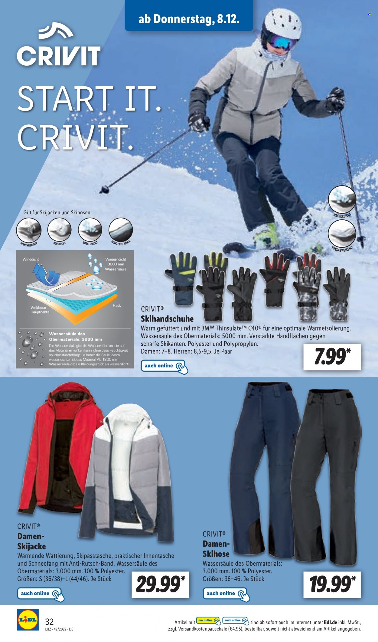 Lidl Prospekte  - 5.12.2022 - 10.12.2022. Seite 32