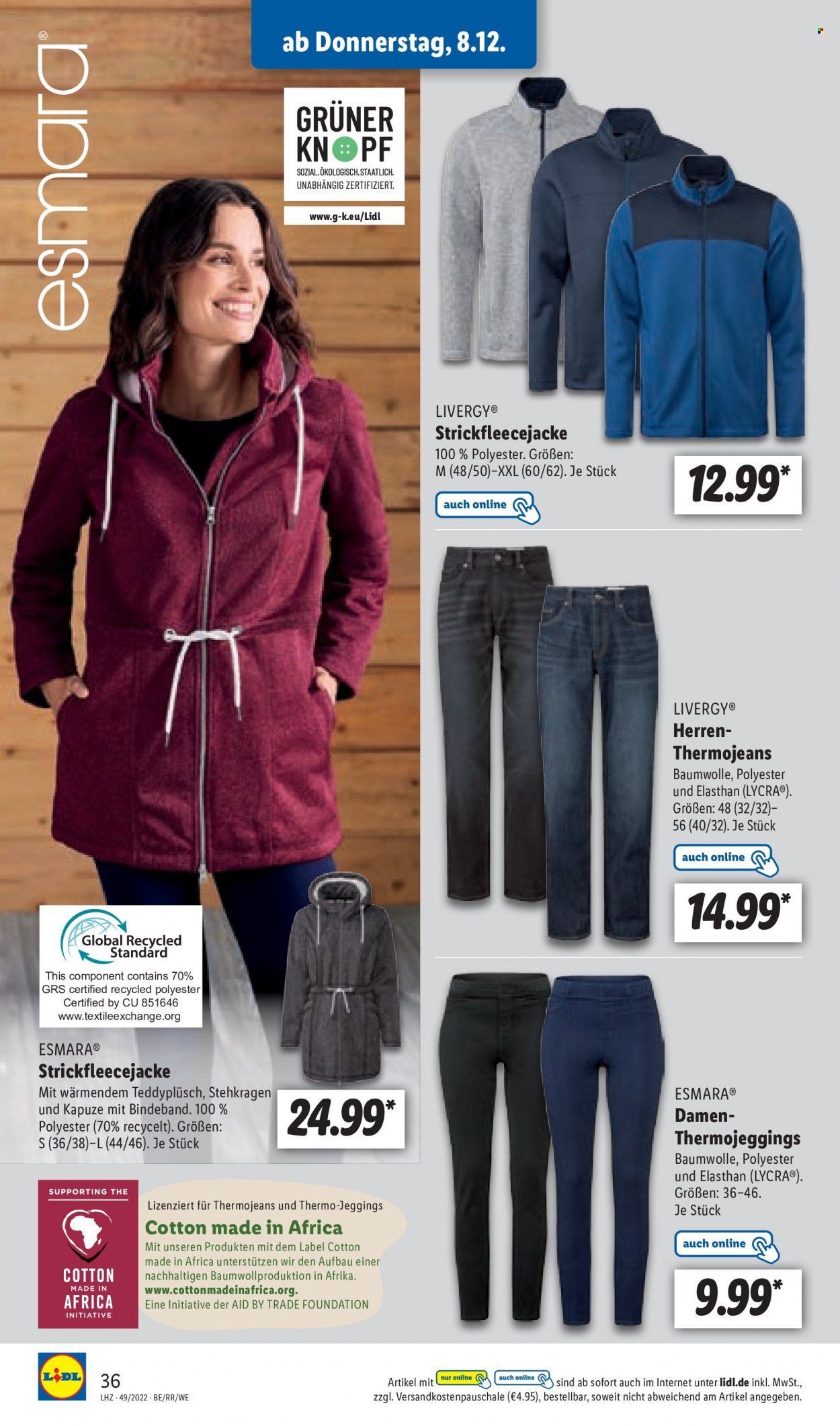 Lidl Prospekte  - 5.12.2022 - 10.12.2022. Seite 36