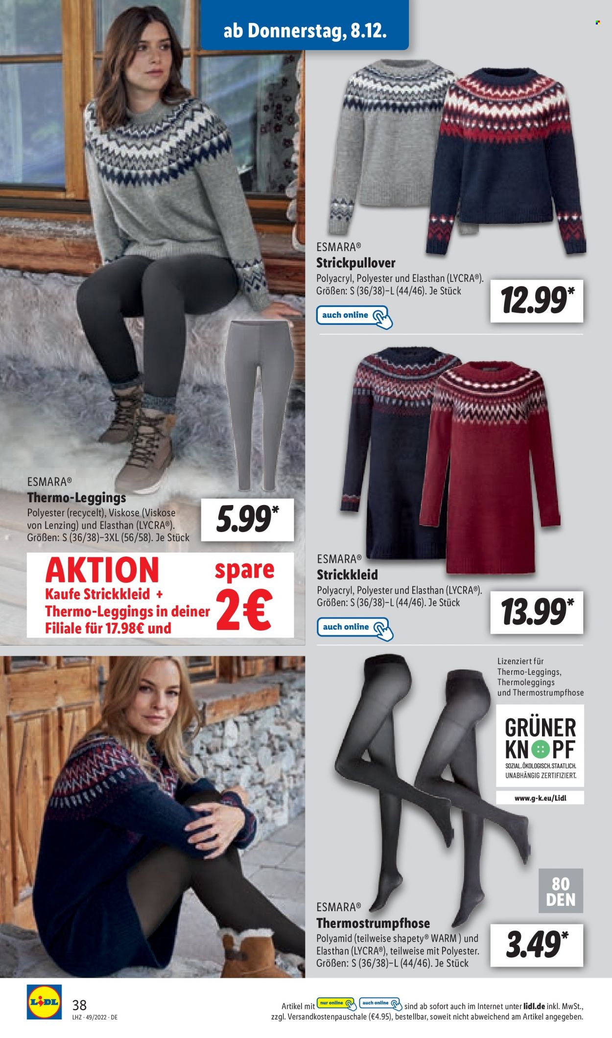 Lidl Prospekte  - 5.12.2022 - 10.12.2022. Seite 38