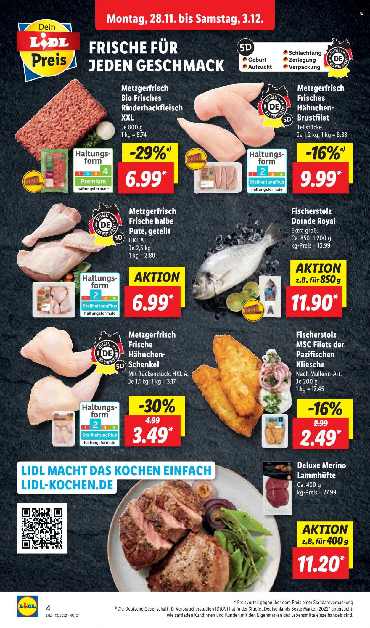 Lidl Prospekte  - 28.11.2022 - 3.12.2022. Seite 4