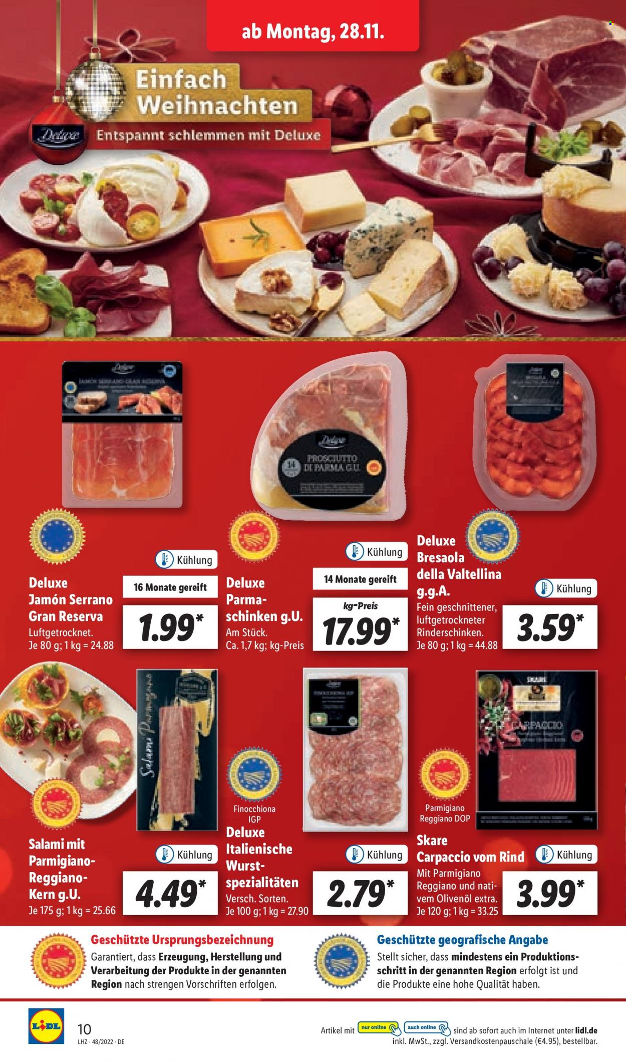 Lidl Prospekte  - 28.11.2022 - 3.12.2022. Seite 10