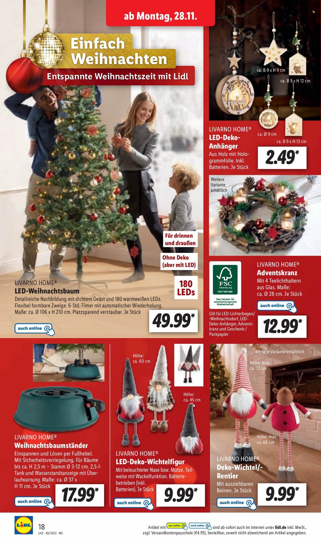 Lidl Prospekte  - 28.11.2022 - 3.12.2022. Seite 18