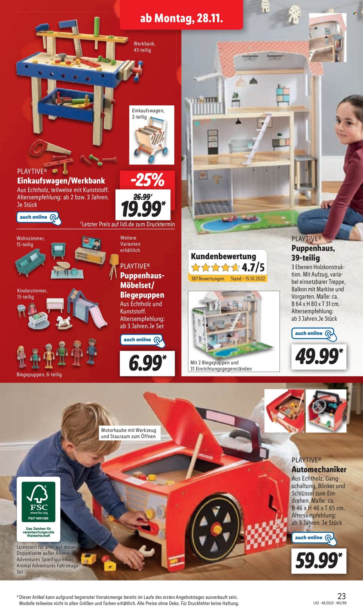 Lidl Prospekte  - 28.11.2022 - 3.12.2022. Seite 23
