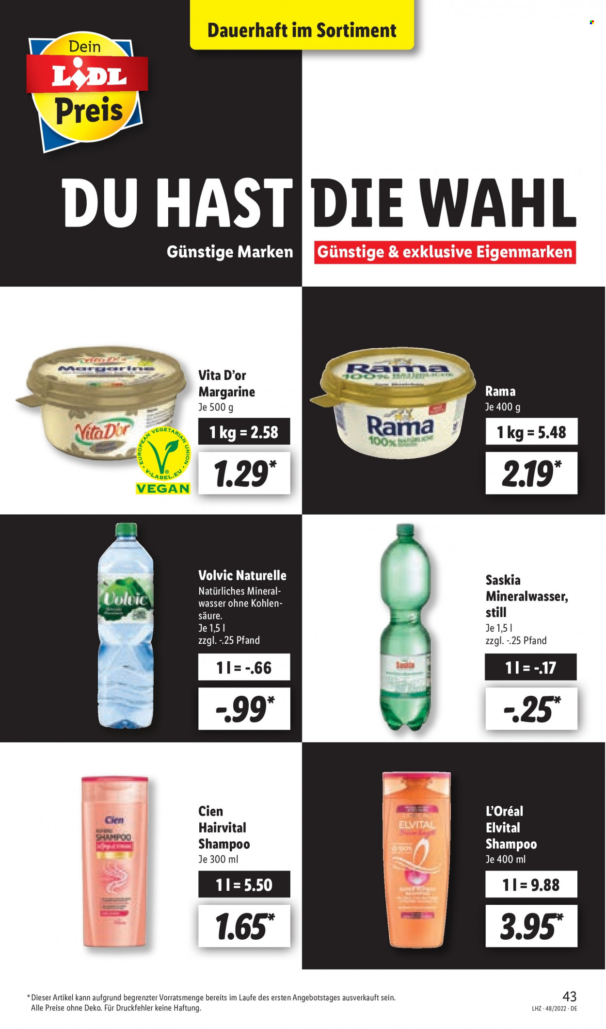 Lidl Prospekte  - 28.11.2022 - 3.12.2022. Seite 43