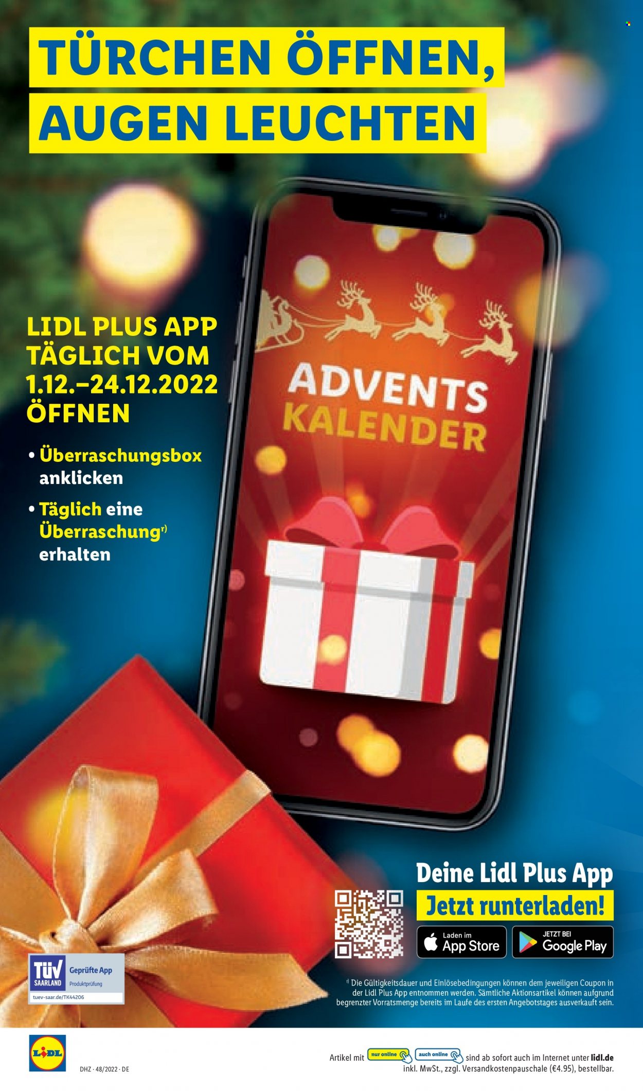 Lidl Prospekte  - 28.11.2022 - 3.12.2022. Seite 44