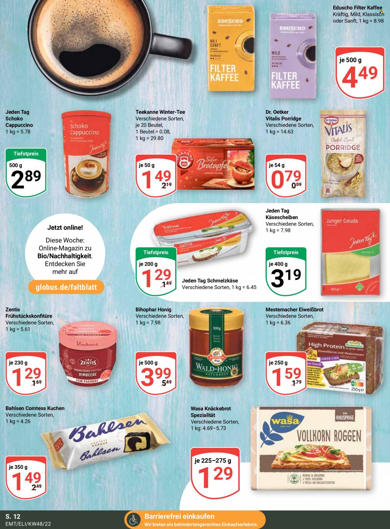 Globus Prospekte  - 28.11.2022 - 3.12.2022. Seite 12