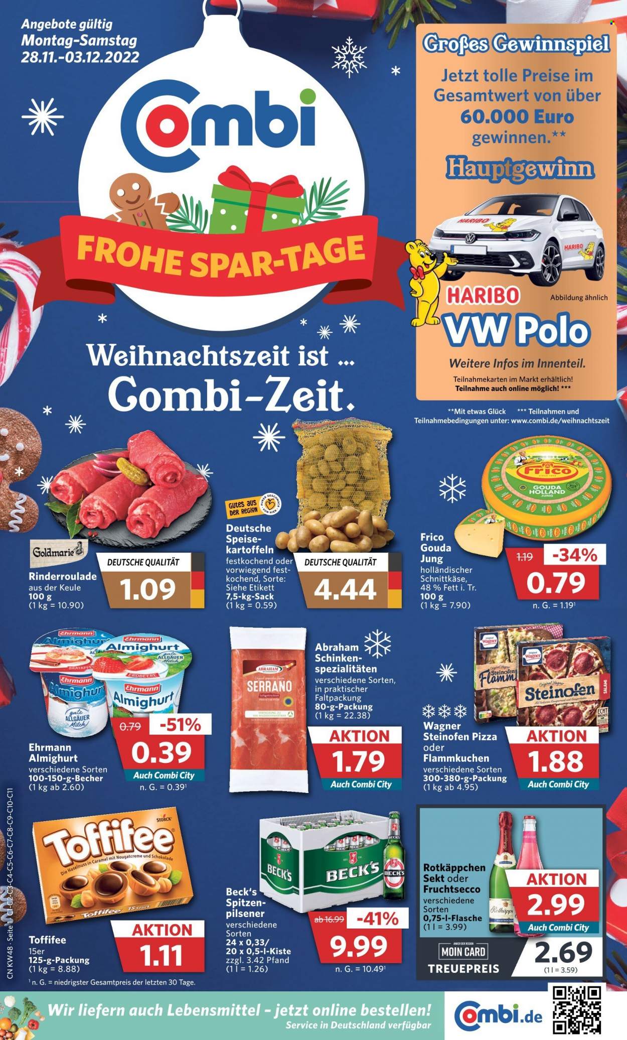 Combi Prospekte  - 28.11.2022 - 3.12.2022. Seite 1