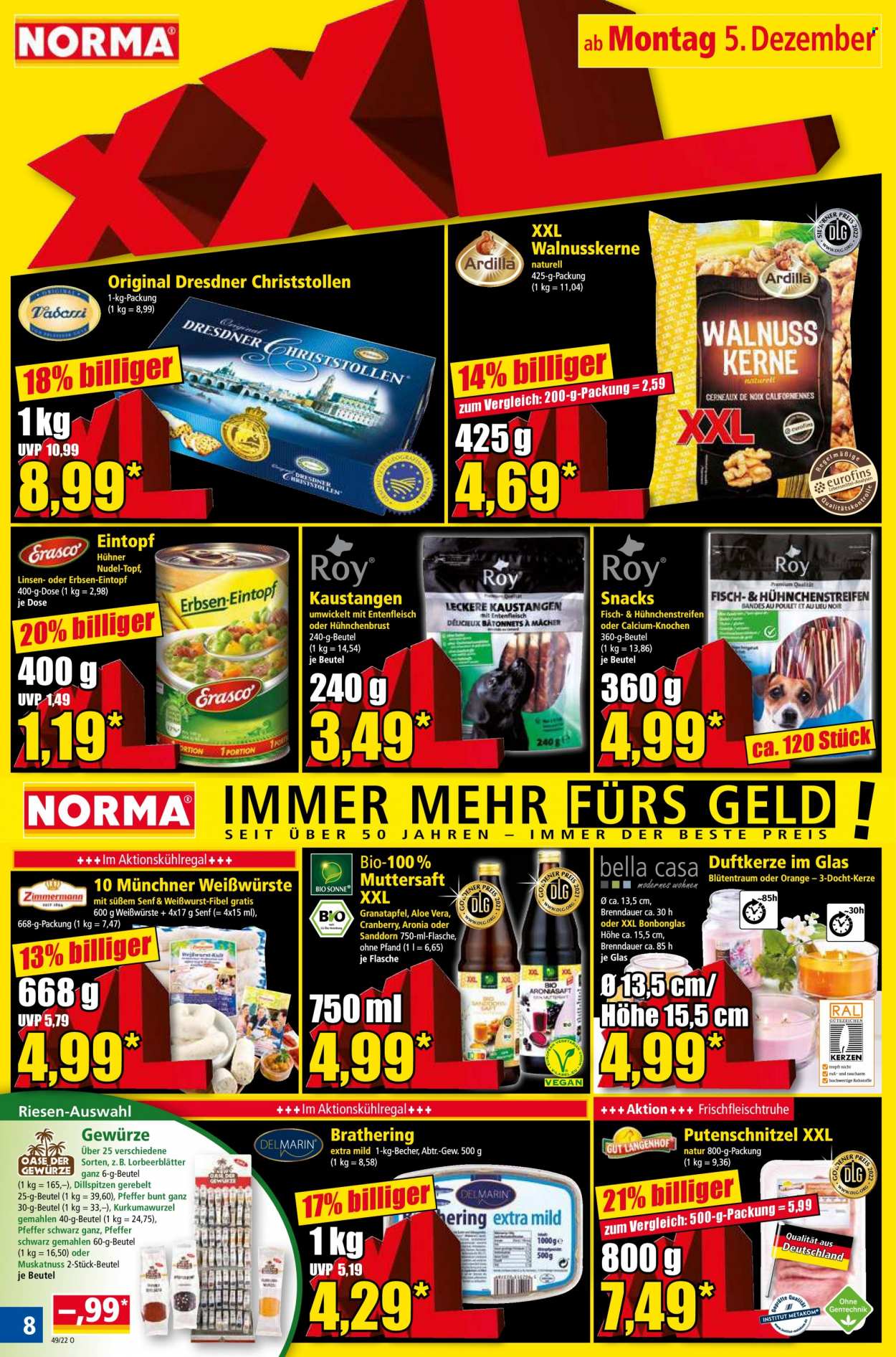 Norma Prospekte  - 5.12.2022 - 11.12.2022. Seite 8