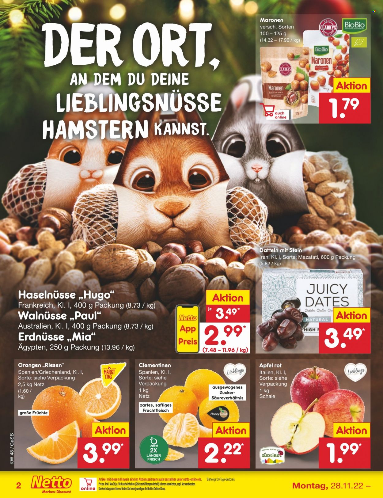 Netto Marken-Discount Prospekte  - 28.11.2022 - 3.12.2022. Seite 4