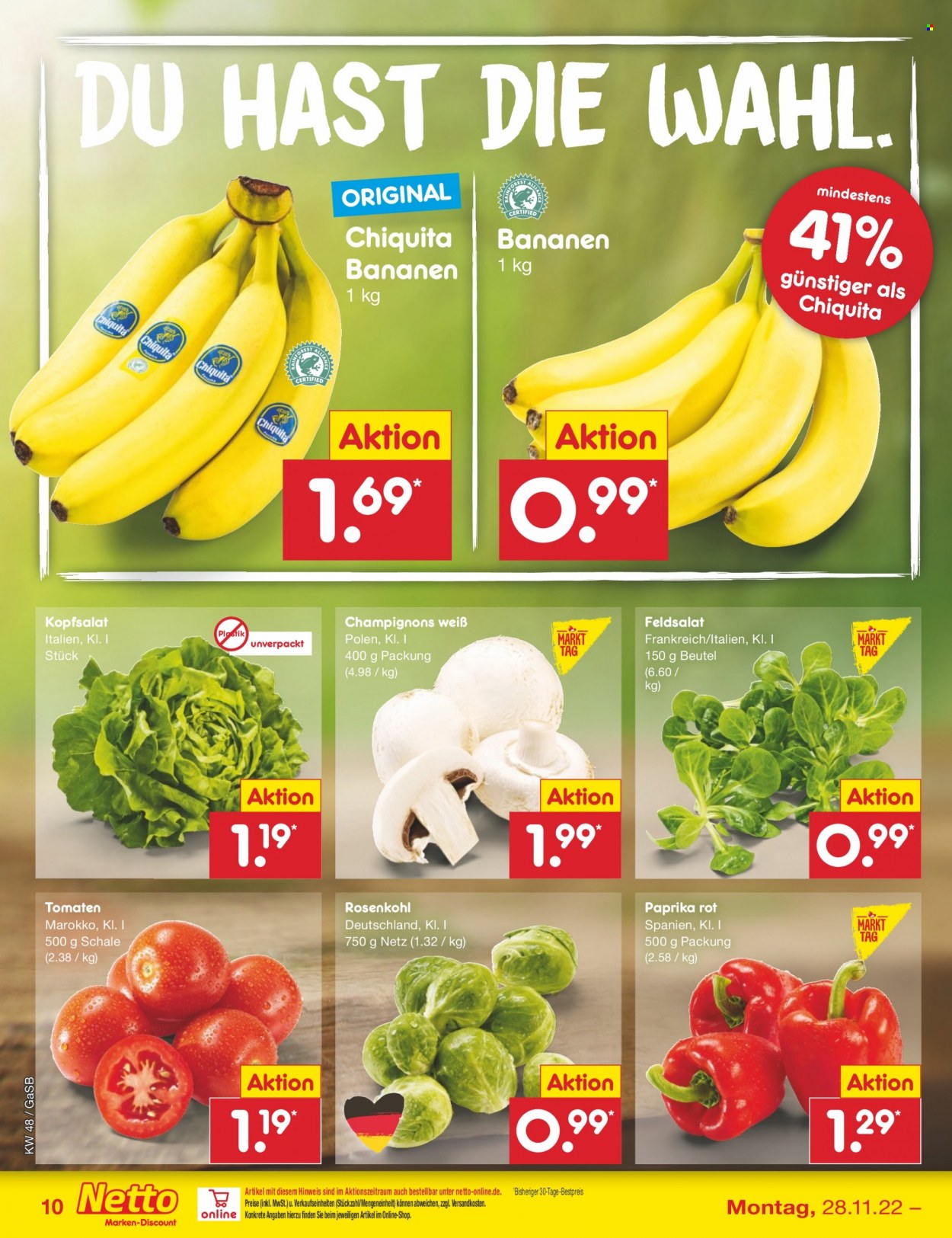 Netto Marken-Discount Prospekte  - 28.11.2022 - 3.12.2022. Seite 12