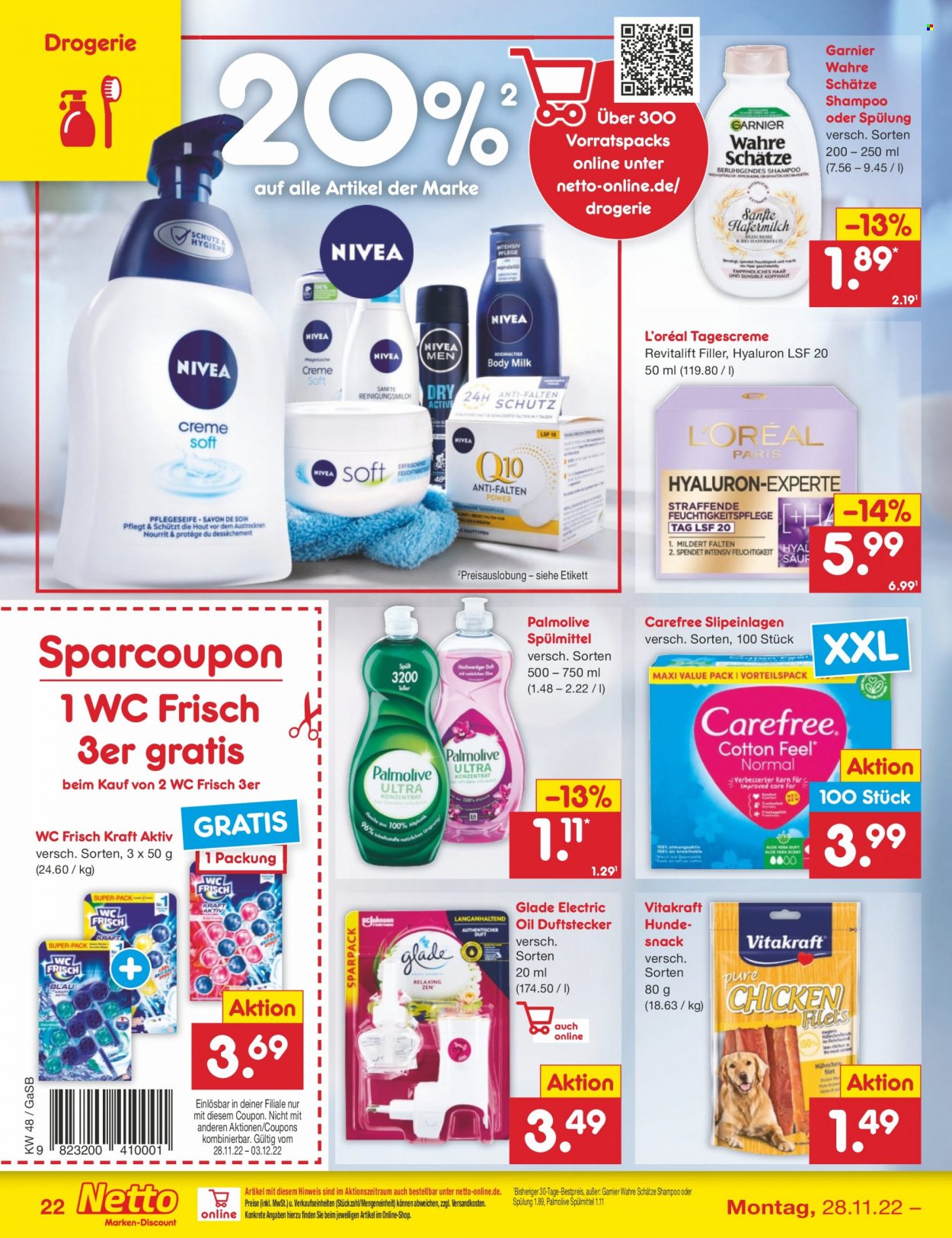 Netto Marken-Discount Prospekte  - 28.11.2022 - 3.12.2022. Seite 24