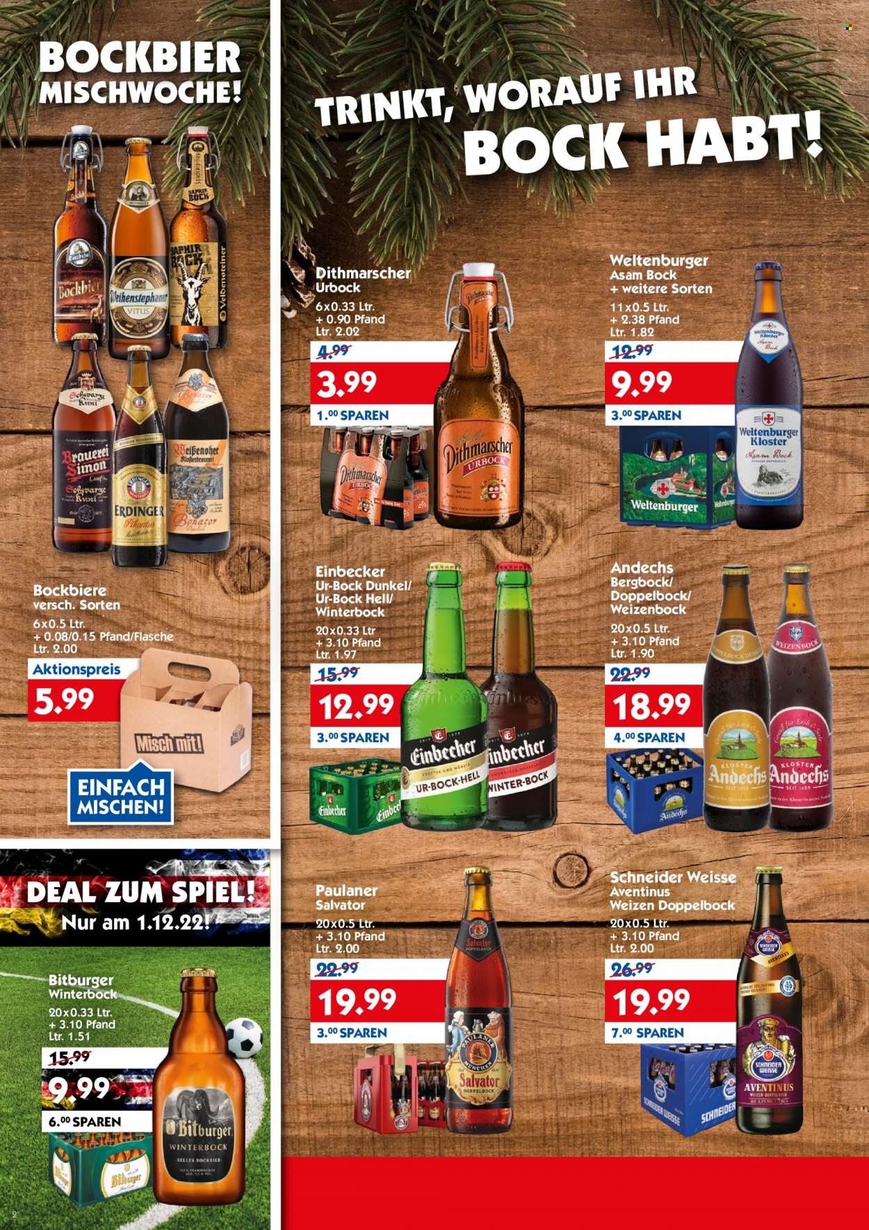 Hol'ab! Getränkemarkt Prospekte  - 28.11.2022 - 3.12.2022. Seite 2