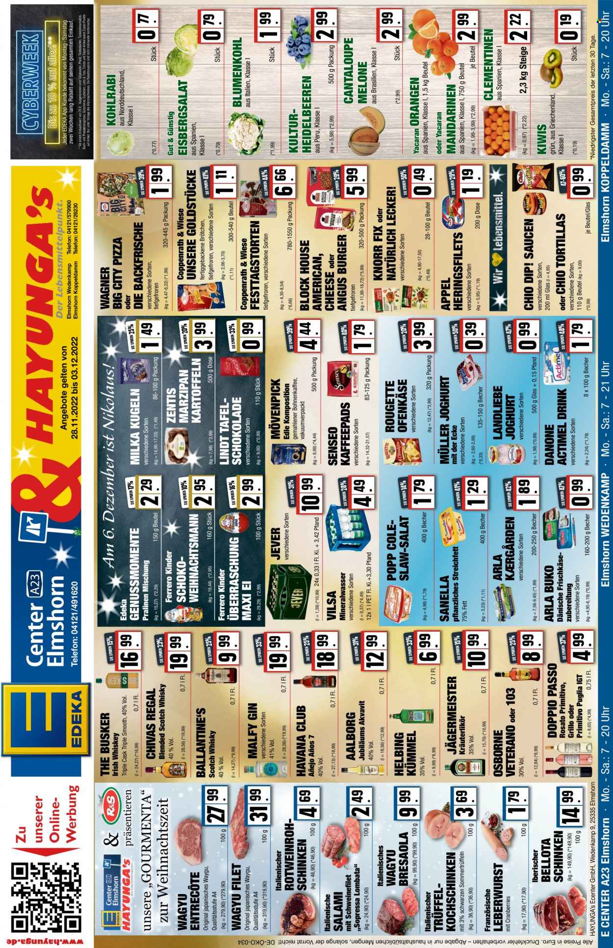 Edeka Prospekte  - 5.12.2022 - 10.12.2022. Seite 1