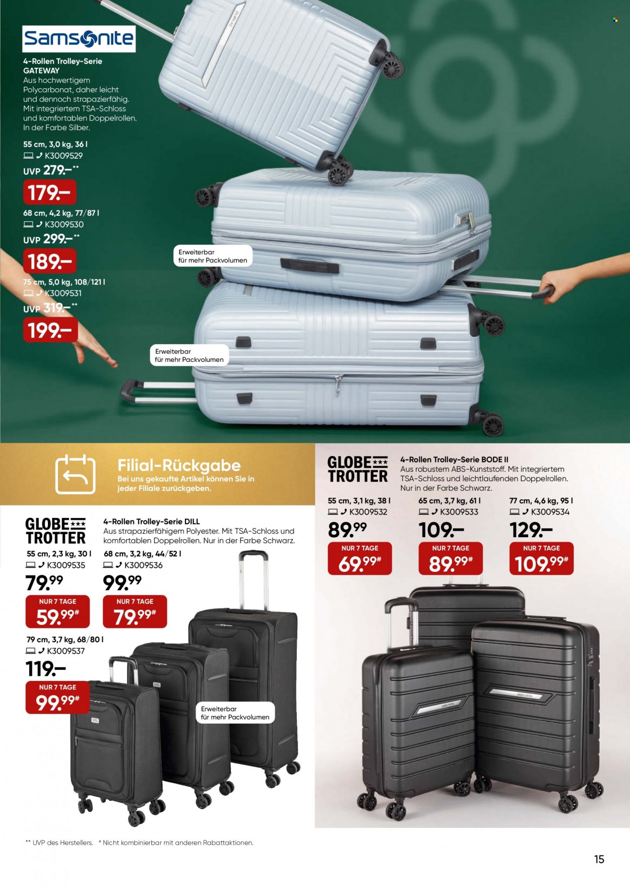 GALERIA Karstadt Kaufhof Prospekte  - 30.11.2022 - 6.12.2022. Seite 15