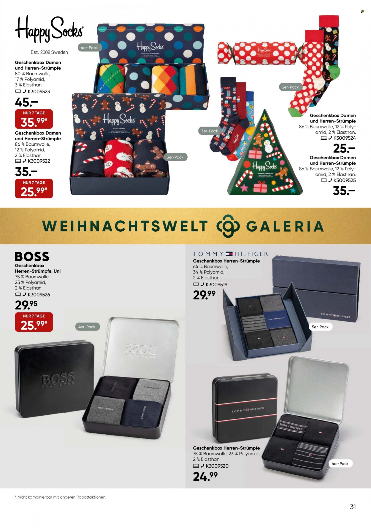 GALERIA Karstadt Kaufhof Prospekte  - 30.11.2022 - 6.12.2022. Seite 31