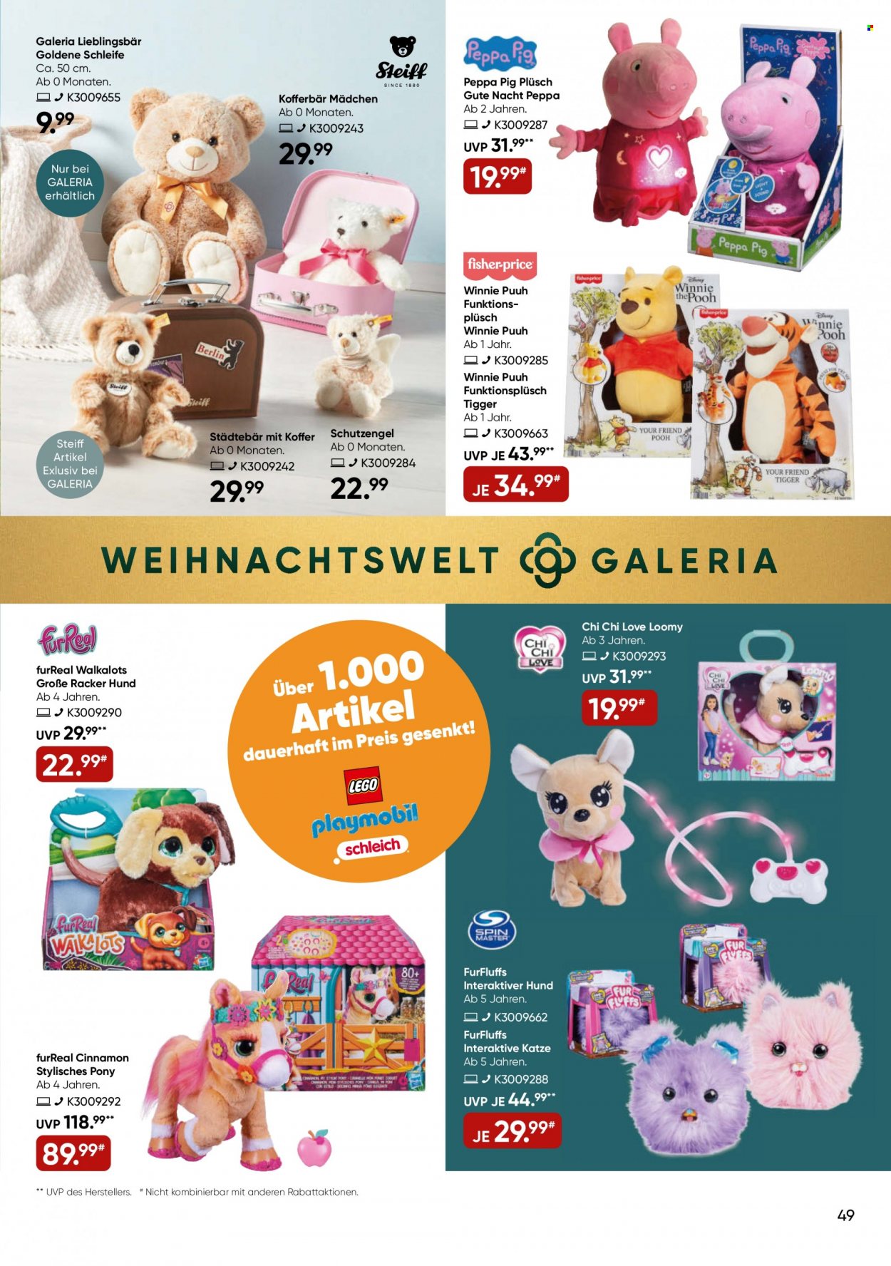 GALERIA Karstadt Kaufhof Prospekte  - 30.11.2022 - 6.12.2022. Seite 49