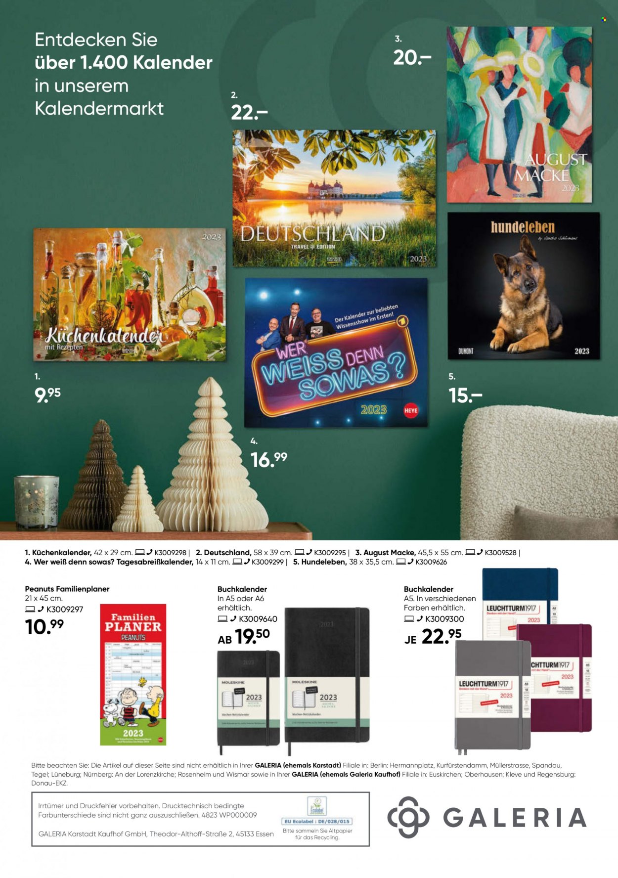 GALERIA Karstadt Kaufhof Prospekte  - 30.11.2022 - 6.12.2022. Seite 52