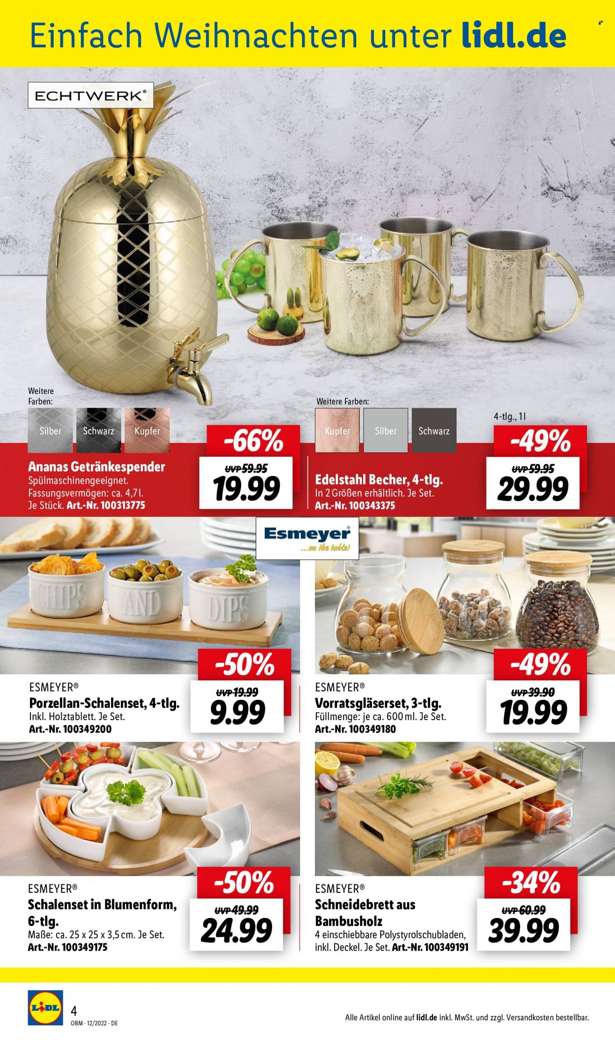 Lidl Prospekte  - 1.12.2022 - 31.12.2022. Seite 4