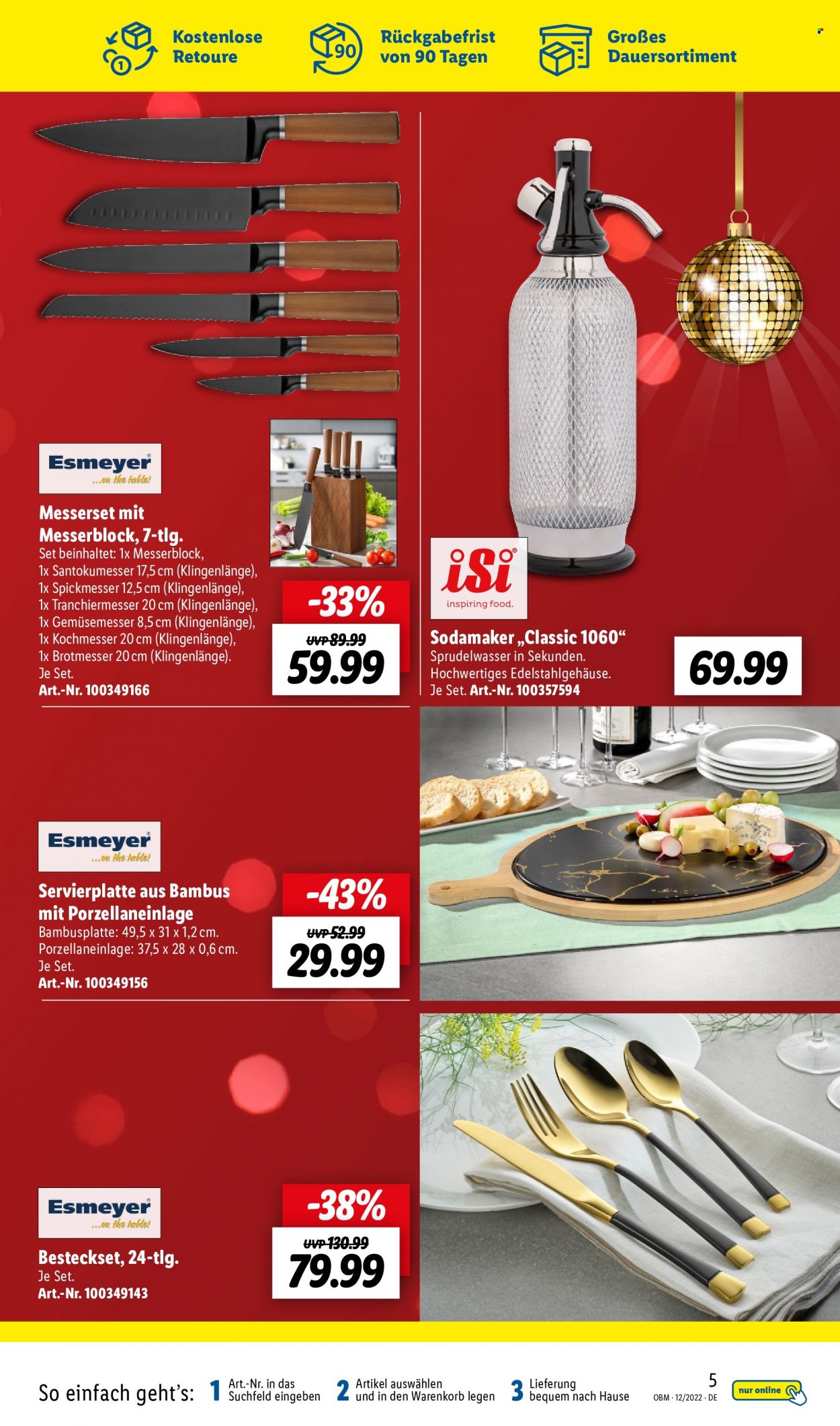 Lidl Prospekte  - 1.12.2022 - 31.12.2022. Seite 5