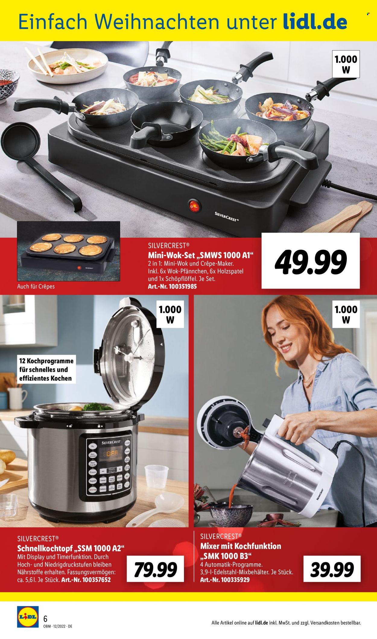 Lidl Prospekte  - 1.12.2022 - 31.12.2022. Seite 6