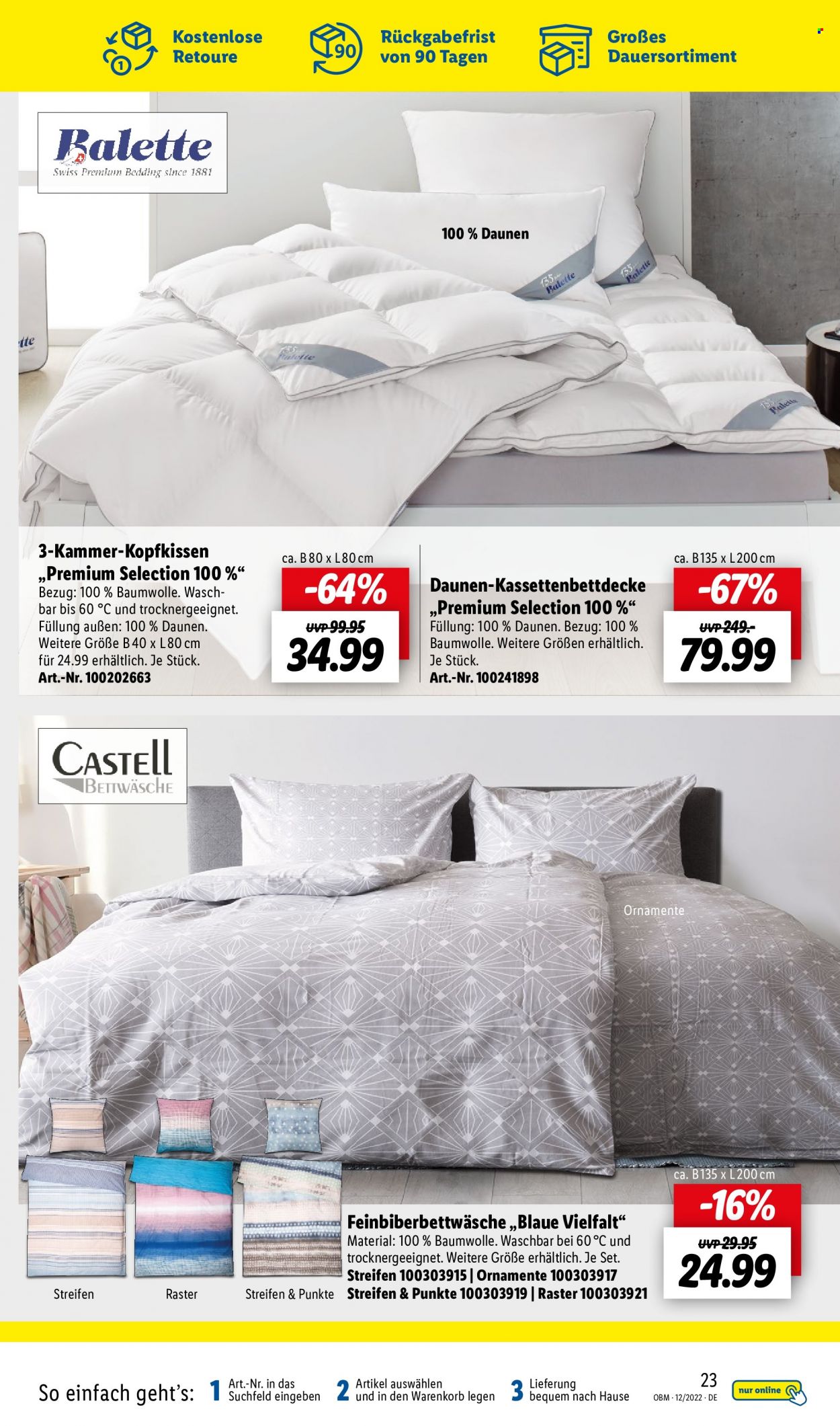 Lidl Prospekte  - 1.12.2022 - 31.12.2022. Seite 23