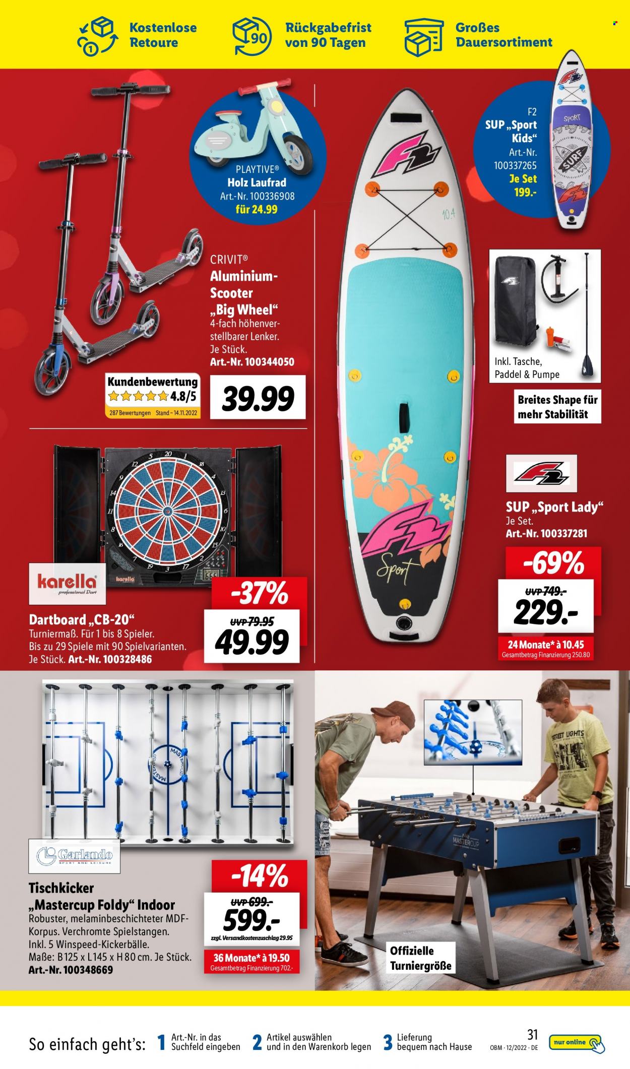 Lidl Prospekte  - 1.12.2022 - 31.12.2022. Seite 31