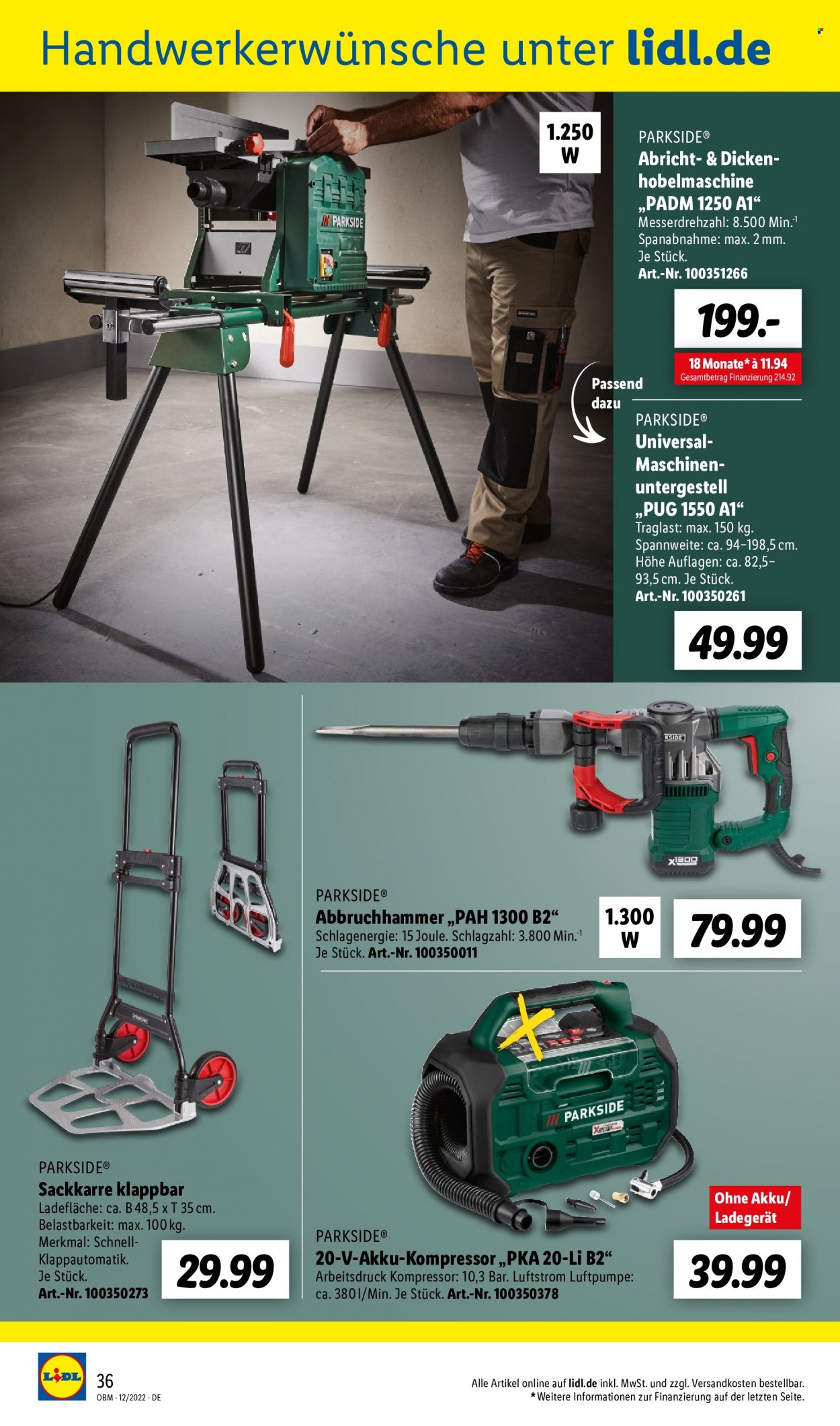 Lidl Prospekte  - 1.12.2022 - 31.12.2022. Seite 36