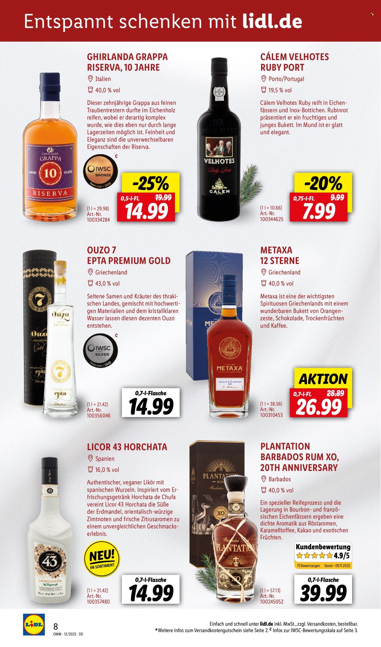 Lidl Prospekte  - 1.12.2022 - 31.12.2022. Seite 8