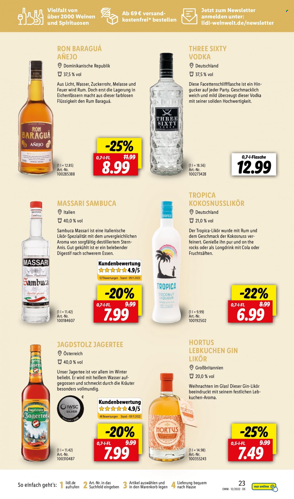 Lidl Prospekte  - 1.12.2022 - 31.12.2022. Seite 23