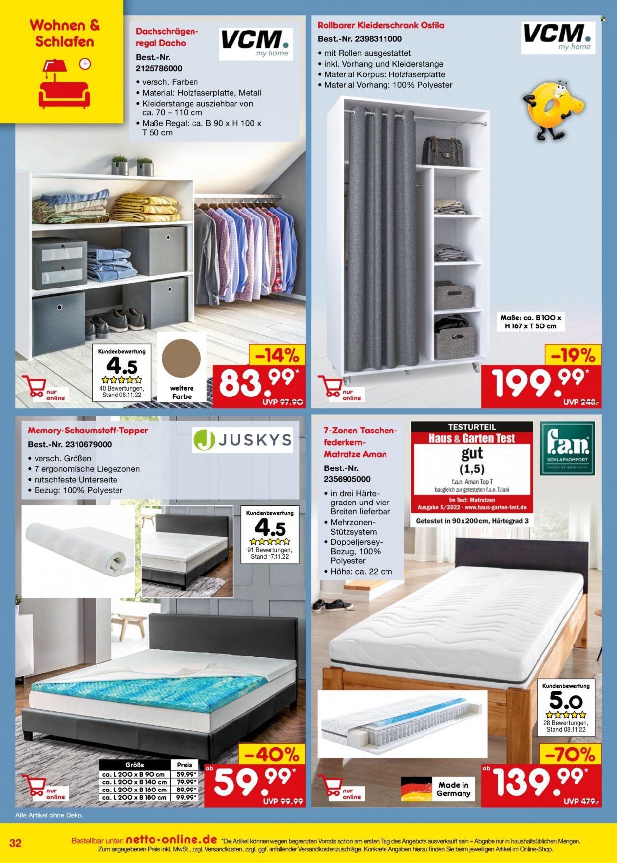 Netto Marken-Discount Prospekte  - 1.12.2022 - 31.12.2022. Seite 32