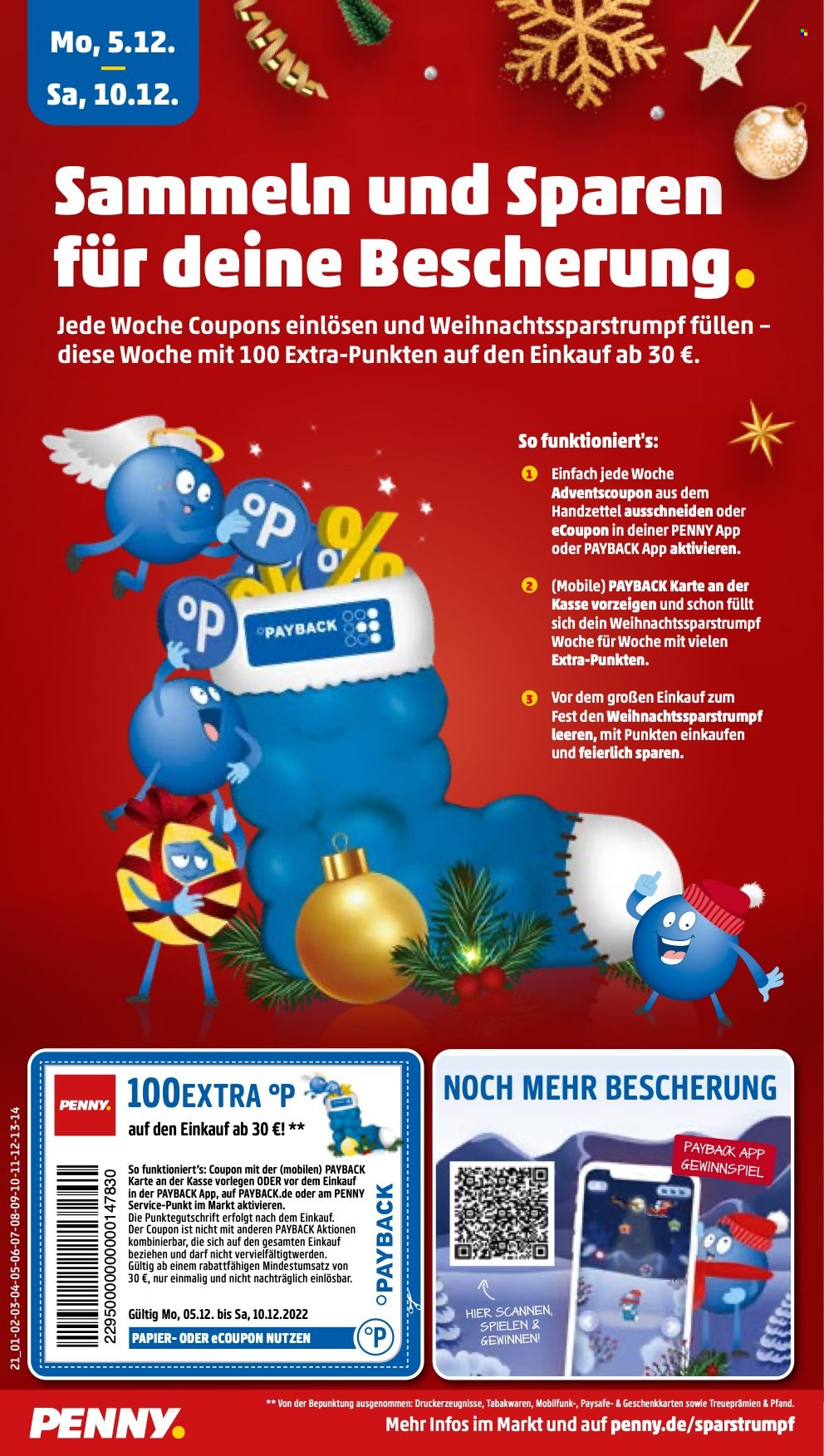 Penny Prospekte  - 5.12.2022 - 10.12.2022. Seite 22