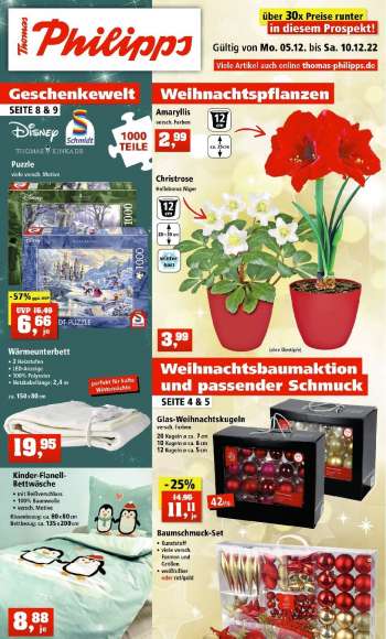 Prospekte Thomas Philipps - 5.12.2022 - 10.12.2022.