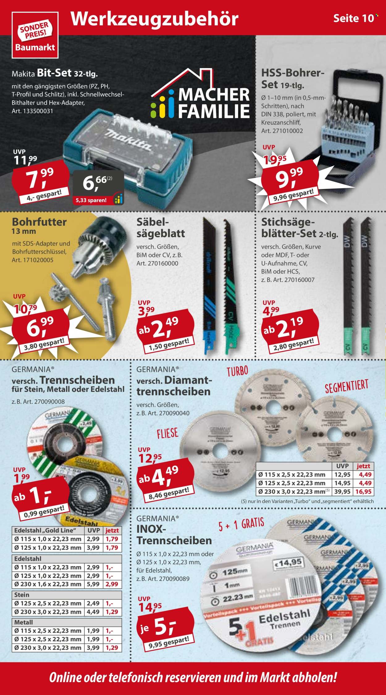 Sonderpreis-Baumarkt Prospekte  - 10.12.2022 - 16.12.2022. Seite 10