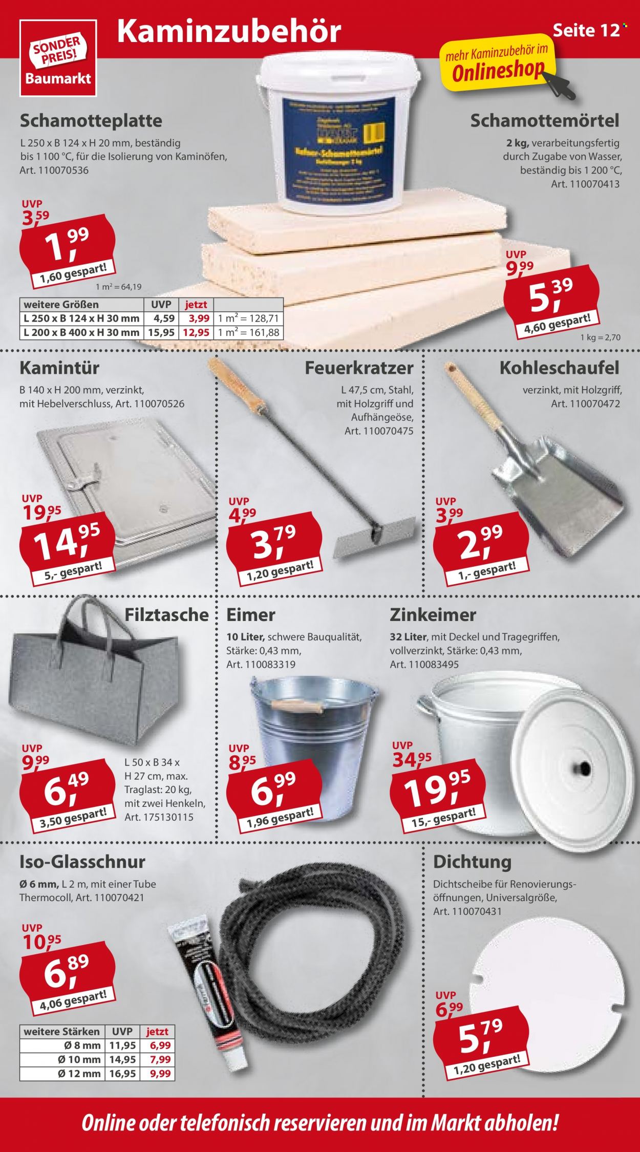 Sonderpreis-Baumarkt Prospekte  - 10.12.2022 - 16.12.2022. Seite 12