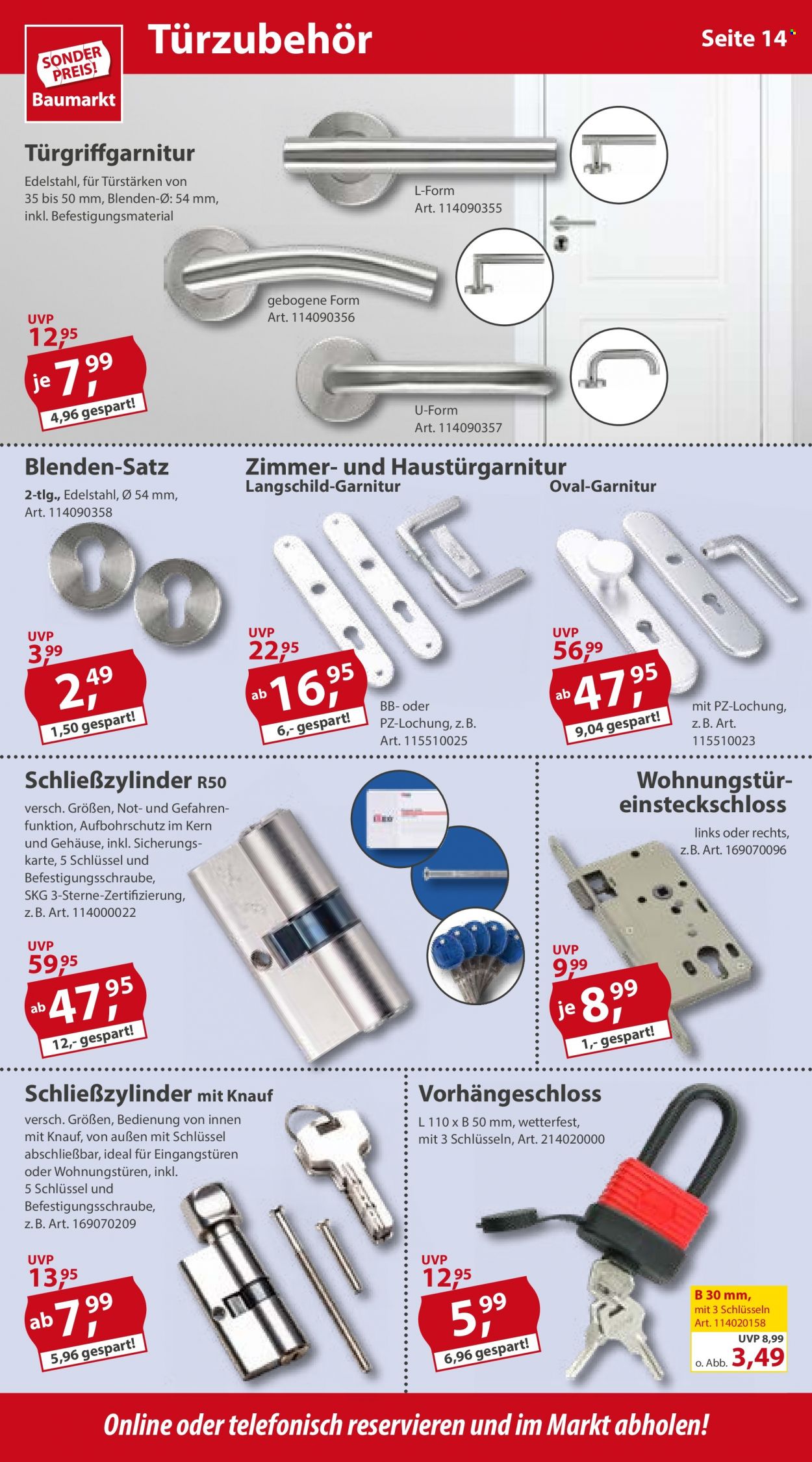 Sonderpreis-Baumarkt Prospekte  - 10.12.2022 - 16.12.2022. Seite 14