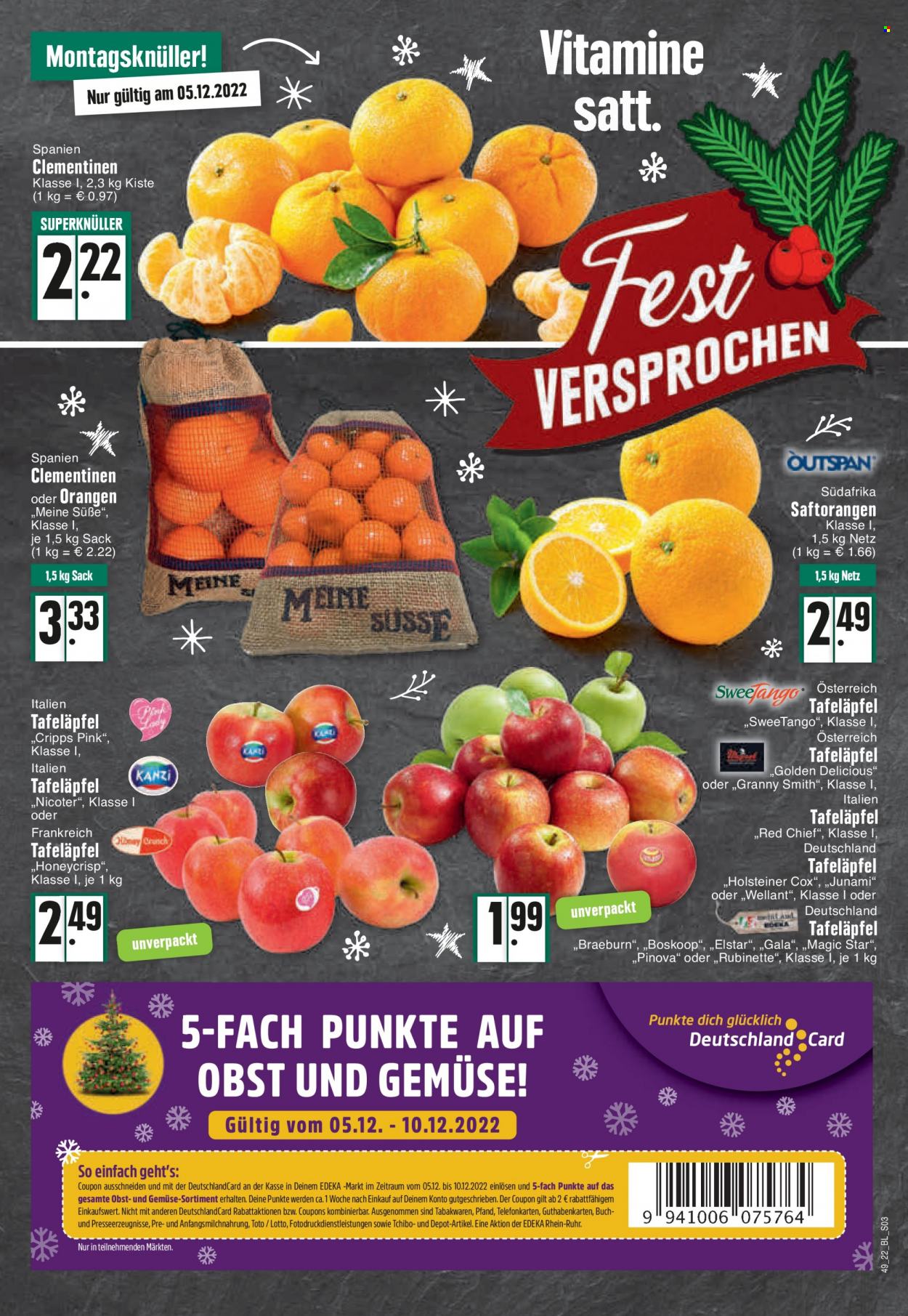 Edeka Prospekte  - 5.12.2022 - 10.12.2022. Seite 3