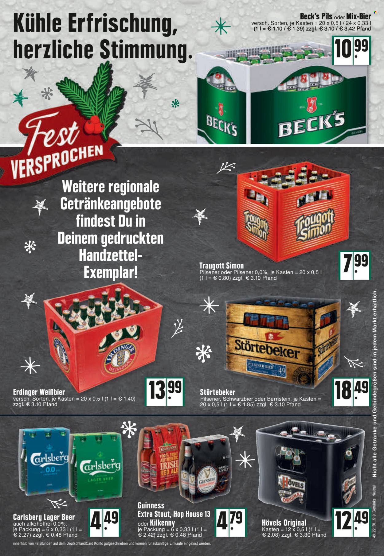 Edeka Prospekte  - 5.12.2022 - 10.12.2022. Seite 19